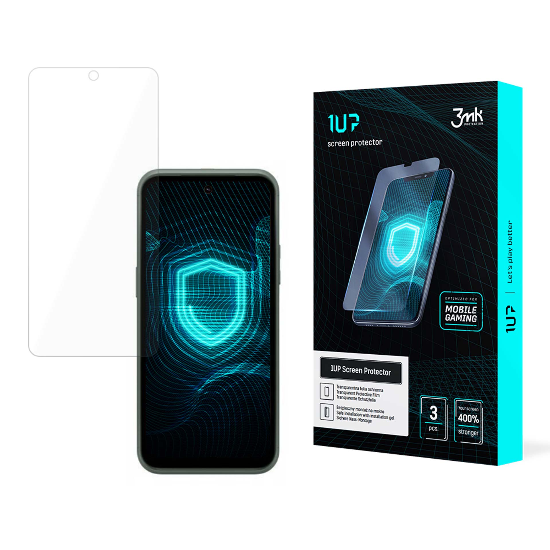 HMD XR21 – 3mk 1UP telefoni ekraanikaitse