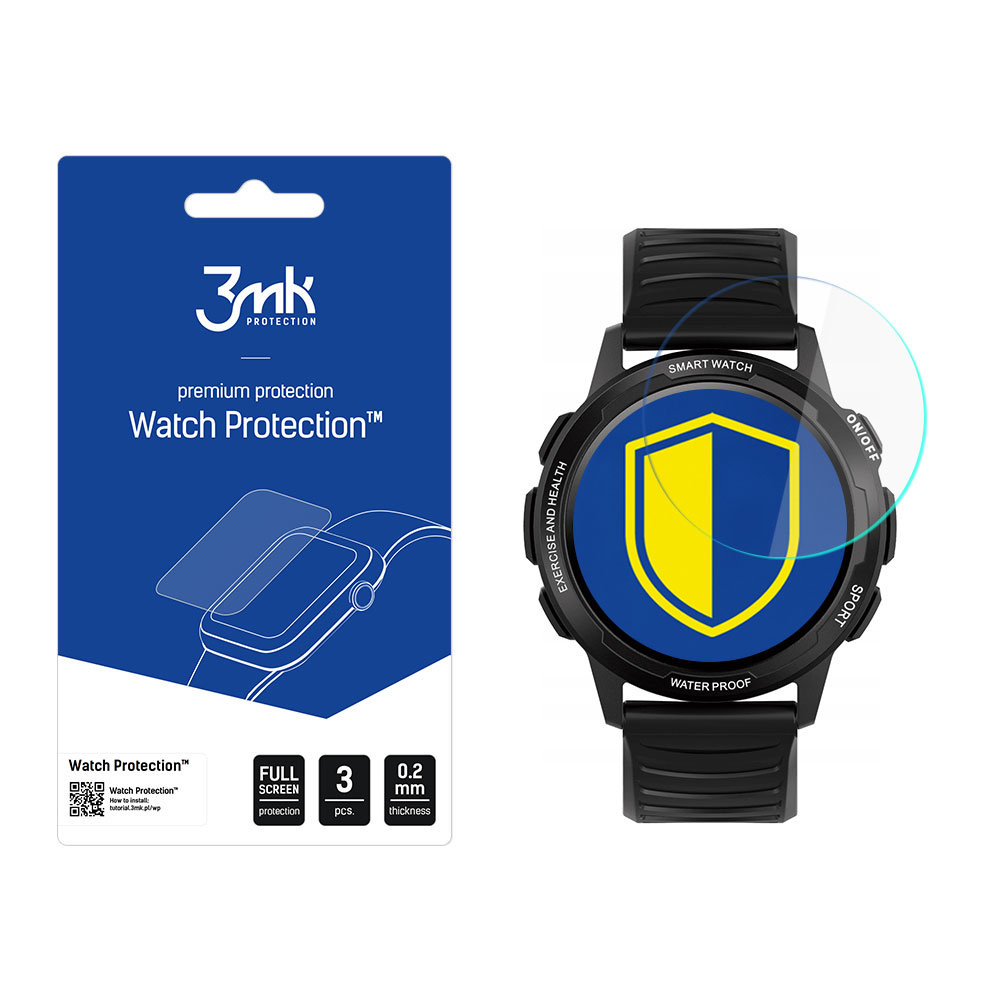Bemi Tracker – 3mk Watch Protection FlexibleGlass nutikella ekraanikaitse