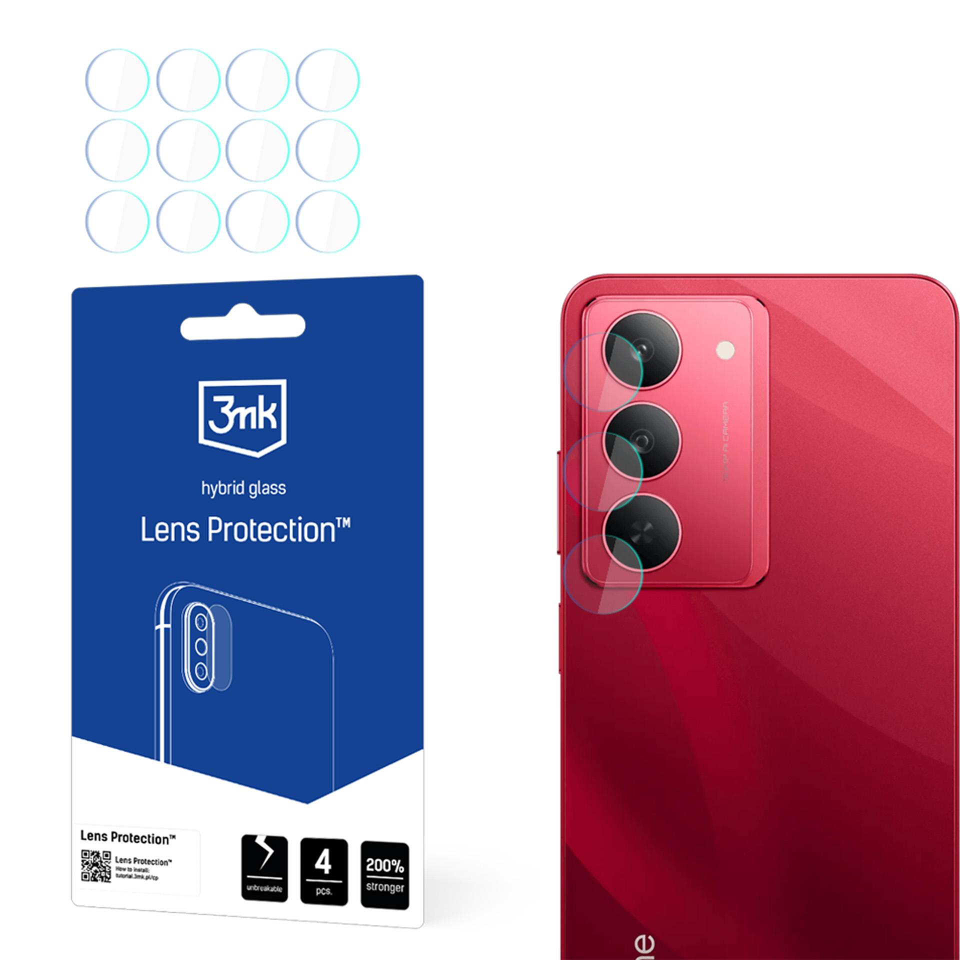 Camera Lens Glass 3mk Lens Protection jaoks Realme 14x