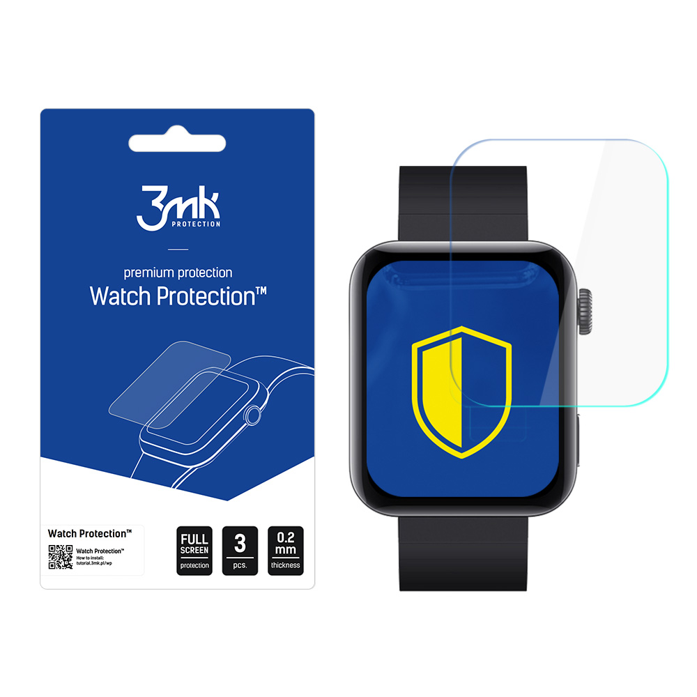 Xiaomi Mi Watch – 3mk Watch Protection ARC nutikella ekraanikaitse