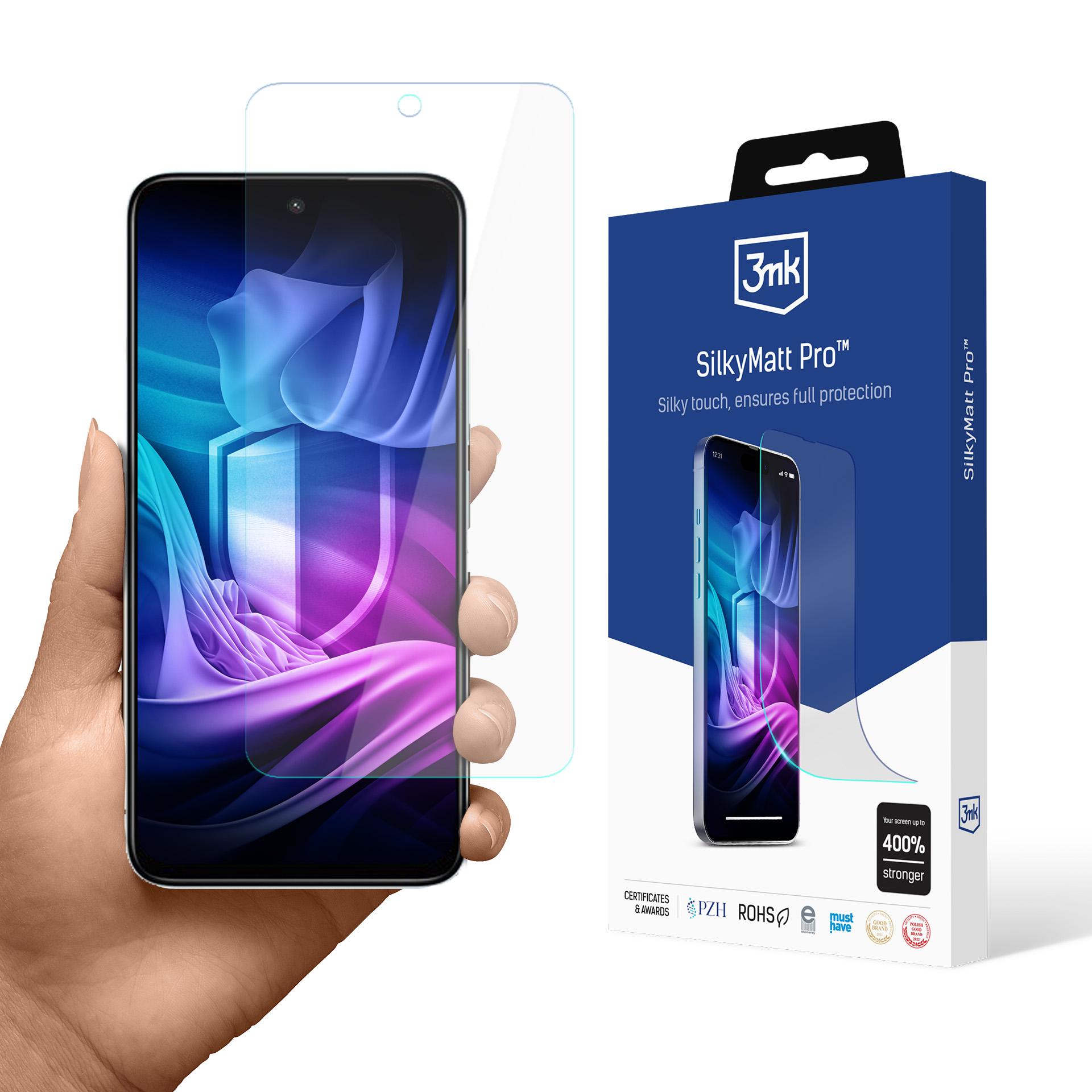 Redmi 13 4G/5G – 3mk Silky Matt Pro telefoni ekraanikaitse