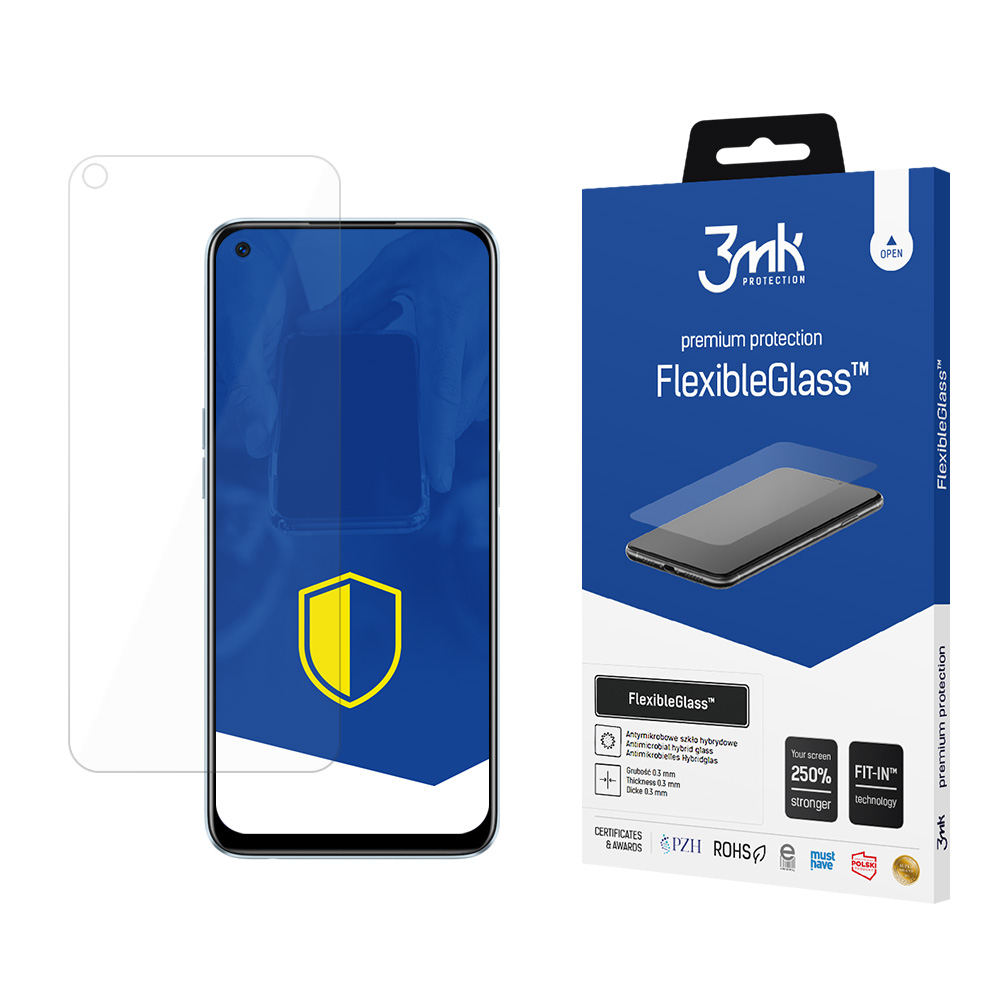 3mk FlexibleGlass™ Hübriidklaas jaoks Realme 6