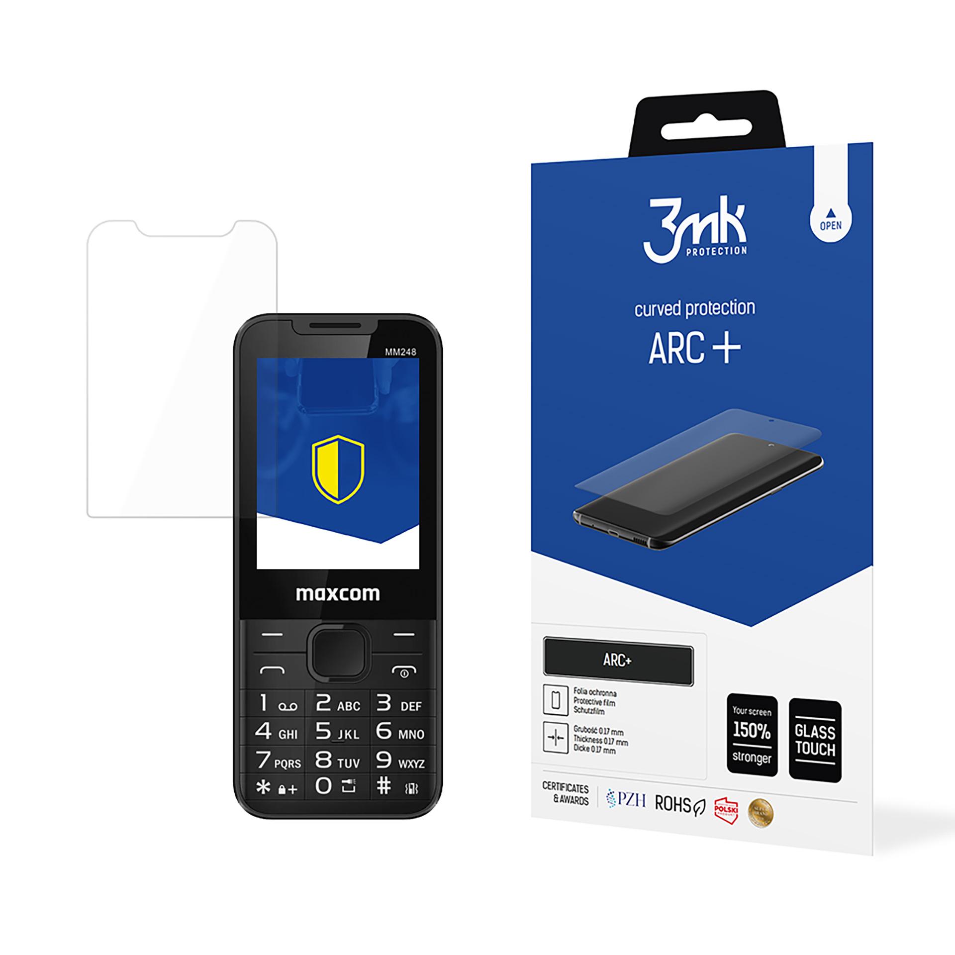 MaxCom MM248 4G – 3mk ARC+ telefoni ekraanikaitse