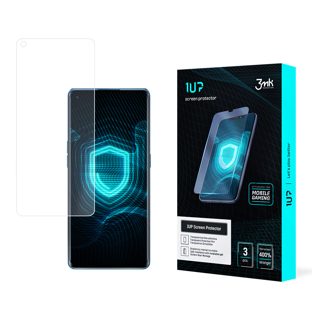Oppo Reno 6 5G – 3mk 1UP telefoni ekraanikaitse
