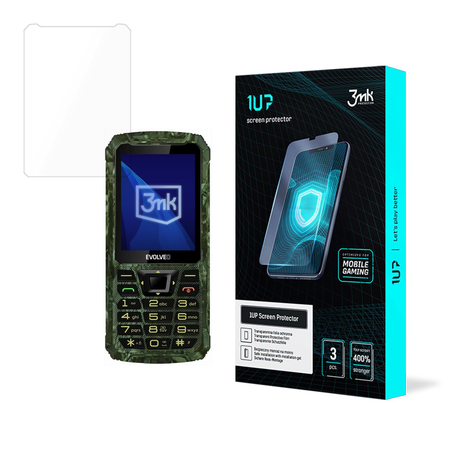 Evolveo StrongPhone Z6 – 3mk 1UP telefoni ekraanikaitse