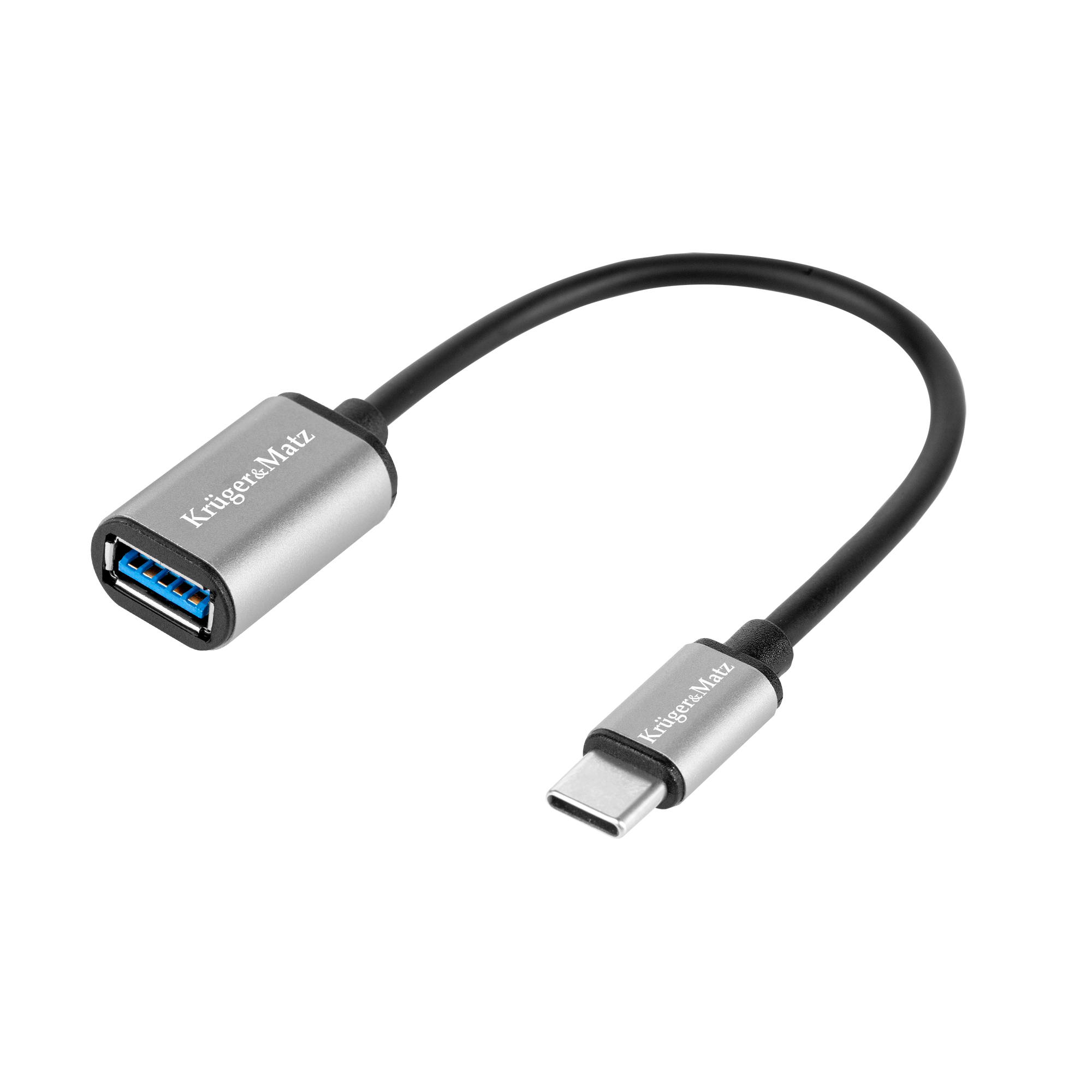 Kruger&Matz Basic OTG adapter, USB 3.0 A pesa – USB-C pistik