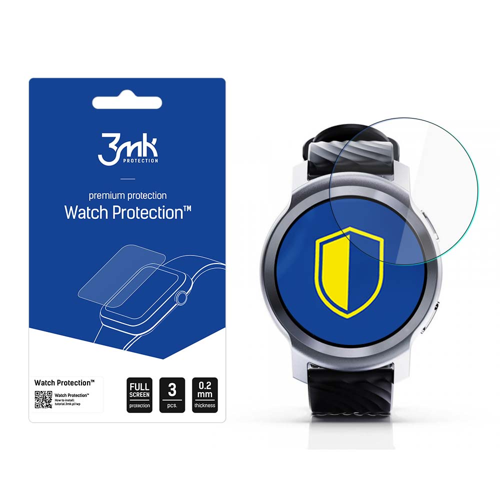 Motorola Moto Watch 100 – 3mk Watch Protection FlexibleGlass nutikella ekraanikaitse
