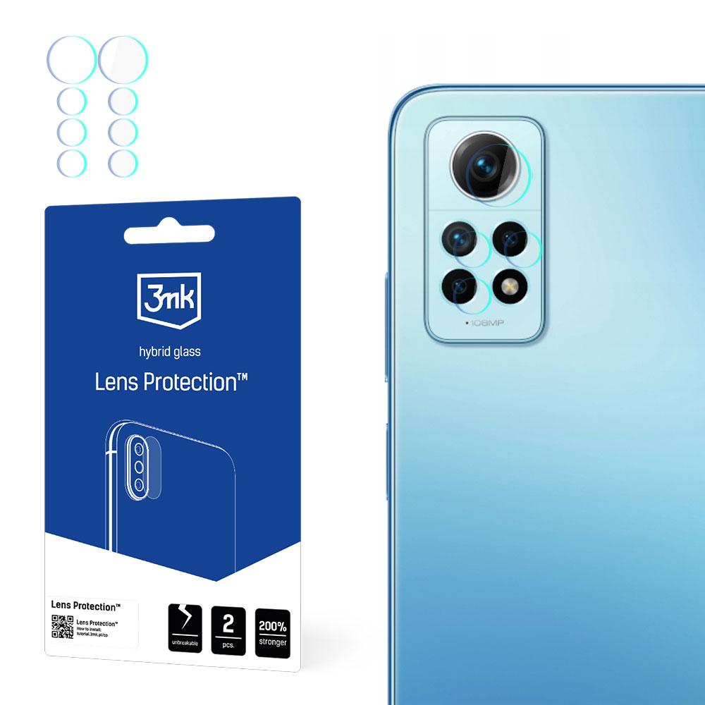 Xiaomi Redmi Note 12 Pro 4G – 3mk Lens Protection kaamera objektiivi kaitse