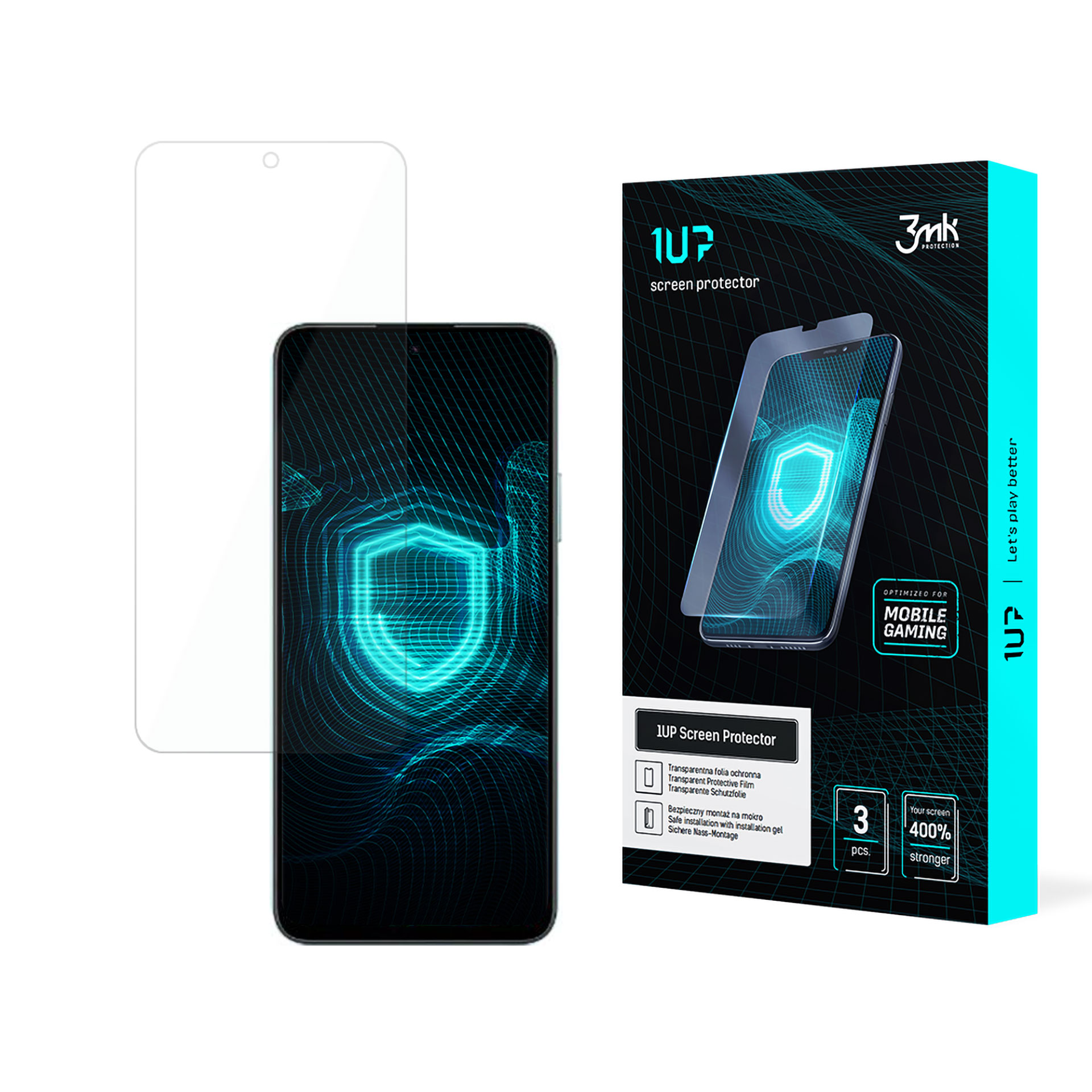 Honor 90 Smart – 3mk 1UP telefoni ekraanikaitse