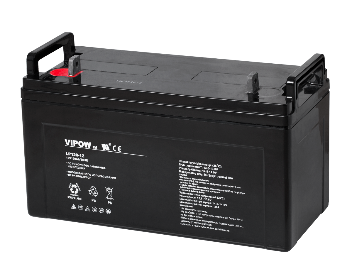 VIPOW geeliaku, 12 V, 120 Ah