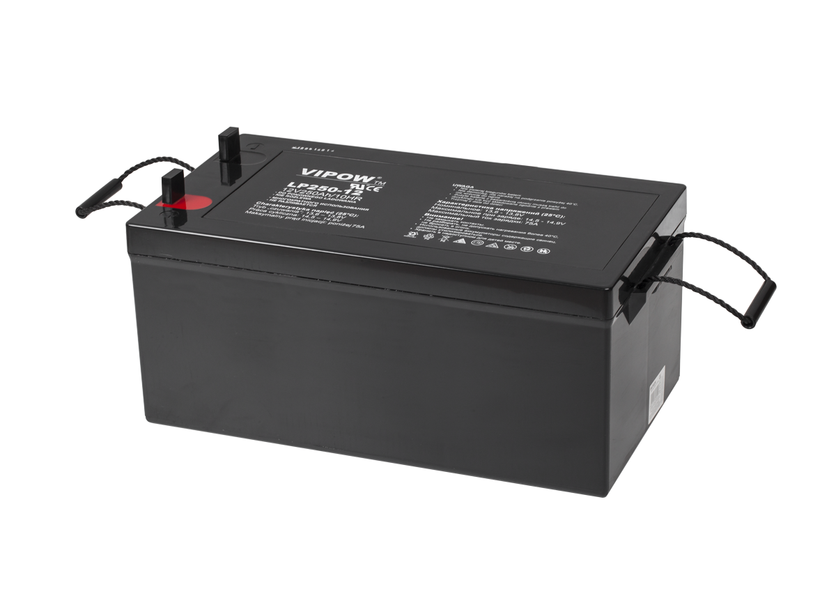 VIPOW geeliaku, 12 V, 250 Ah