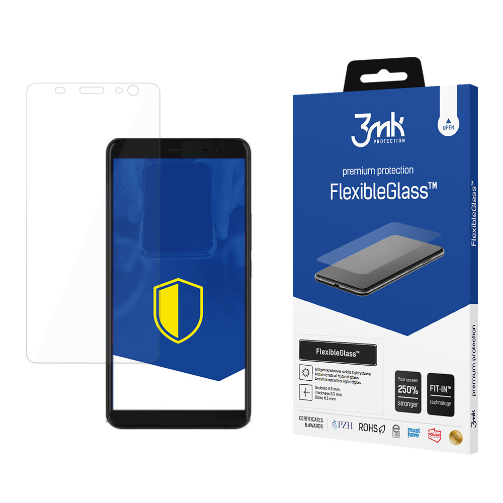 HTC U11+ – 3mk FlexibleGlass telefoni ekraanikaitse