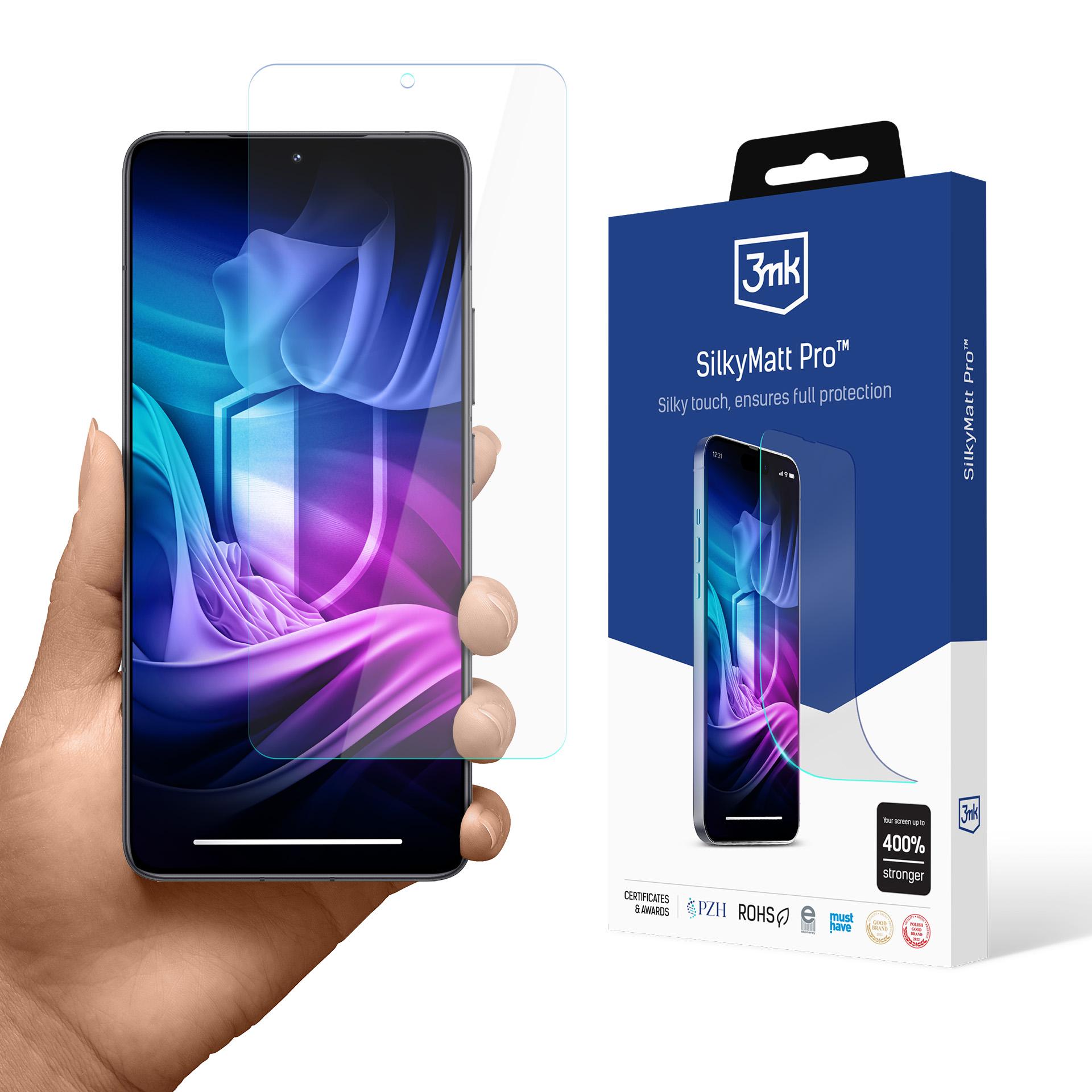 Poco F6 Pro – 3mk Silky Matt Pro telefoni ekraanikaitse