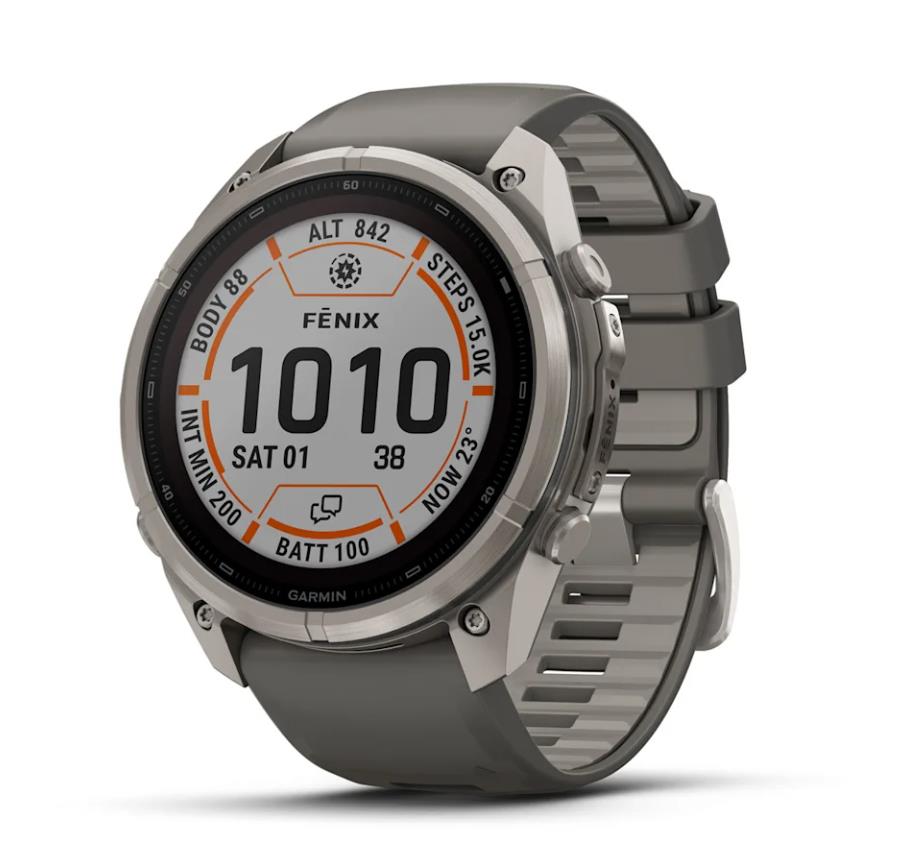 Garmin Fenix 9 Pro Solar nutikell, Titanium, 010-04339-01