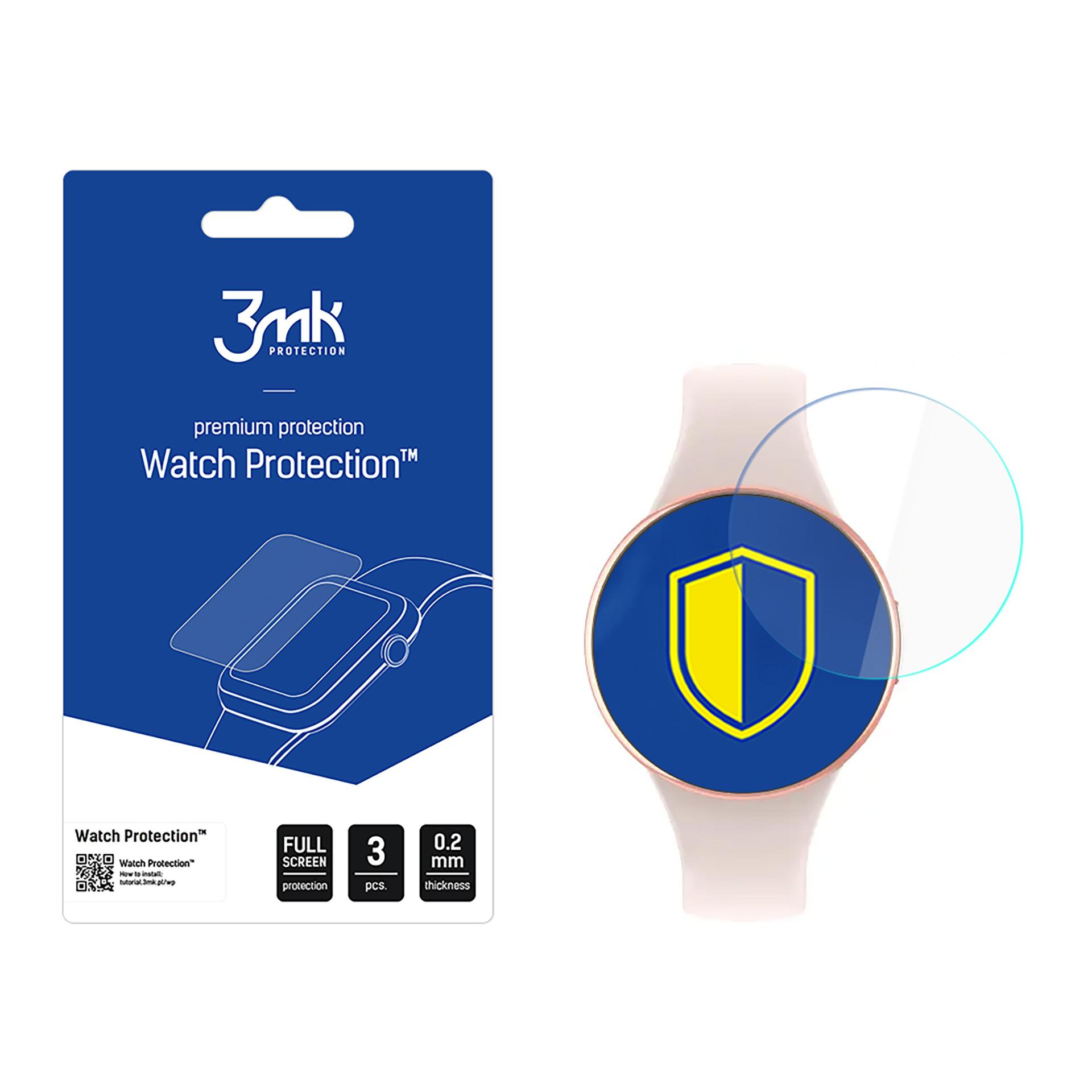 myPhone Watch Mini – 3mk Watch Protection ARC nutikella ekraanikaitse