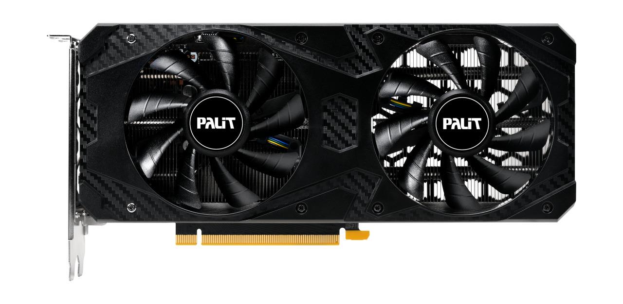 Palit NVIDIA GeForce RTX 3060 graafikakaart, 1320 MHz, 12 GB GDDR6, 192 bit, PCI Express 4.0, aktiivne jahutus, NE63060U19K9-PG190L