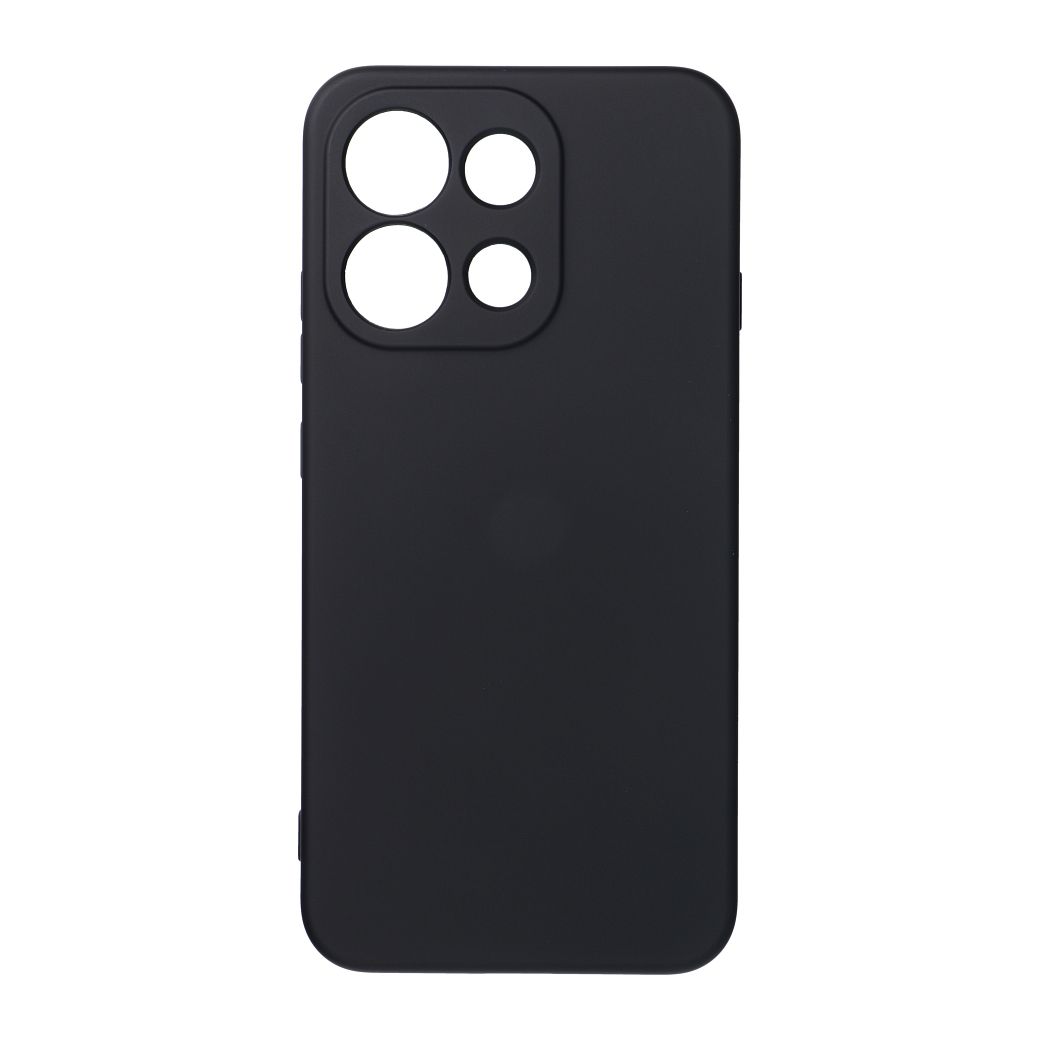 Must silikoonümbris OPPO Reno16 F 5G ja Reno16 FS 5G mudelitele