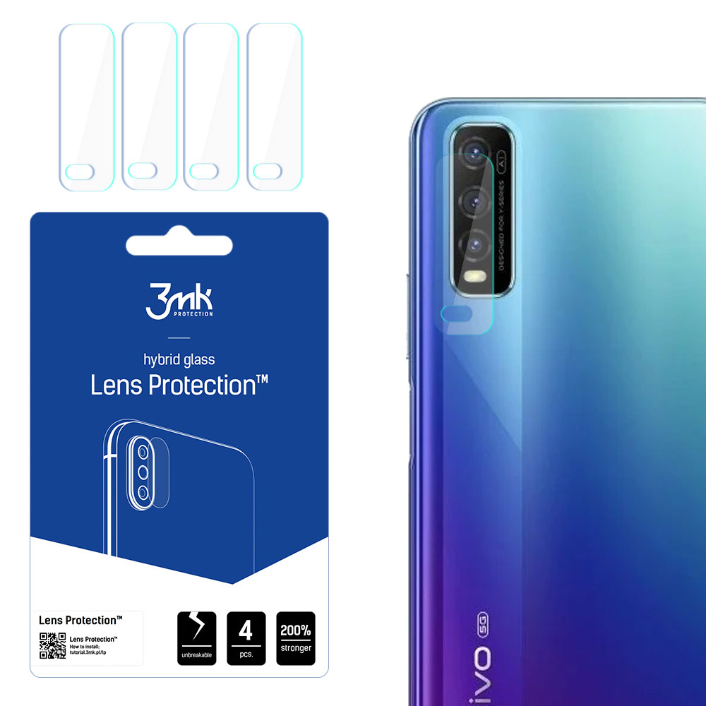 Vivo Y70T – 3mk Lens Protection kaamera objektiivi kaitse
