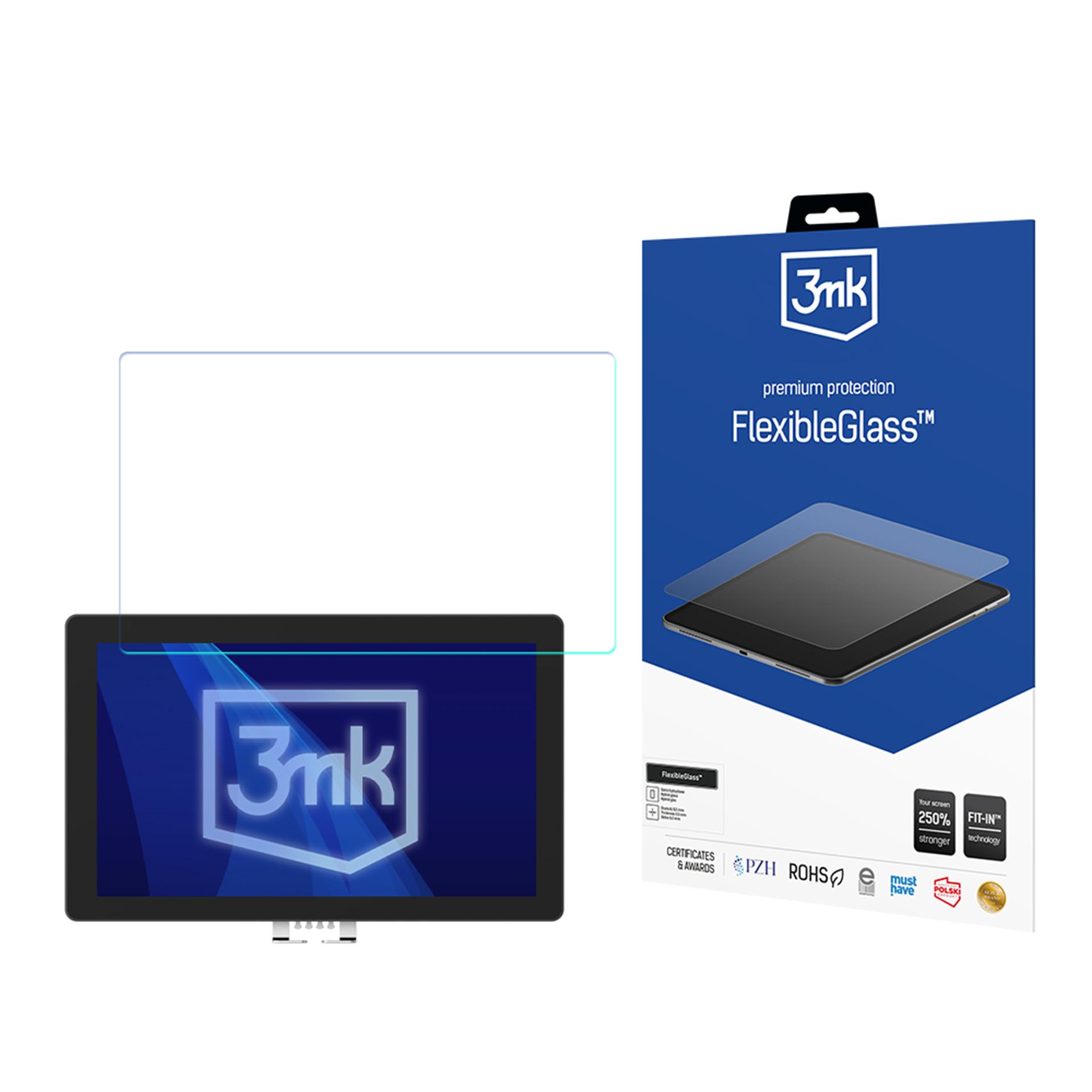 iiyama ProLite TF1615MC-B1 – 3mk FlexibleGlass (kuni 19") arvuti ekraanikaitse