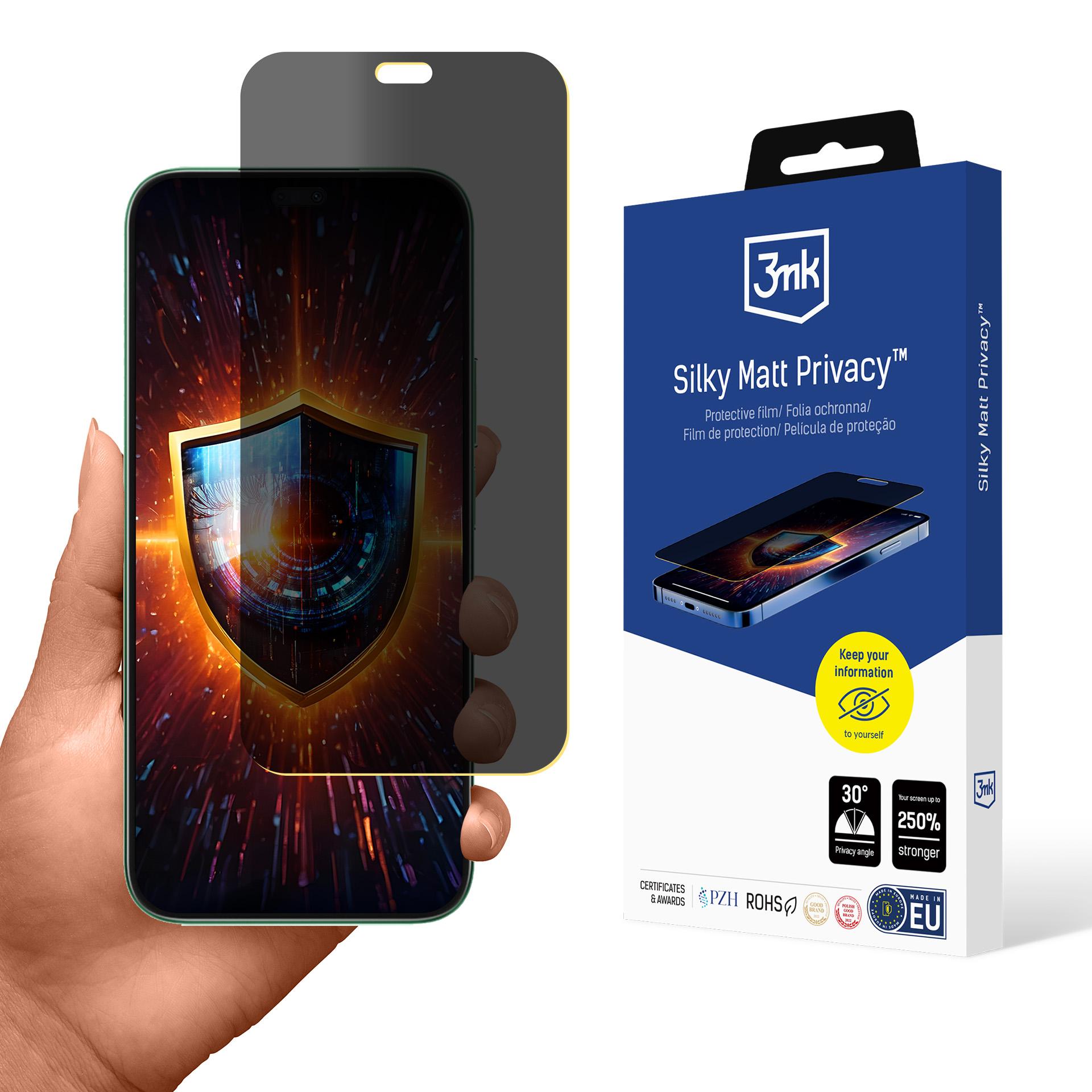 Honor X8B – 3mk Silky Matt Privacy privaatsusfilter