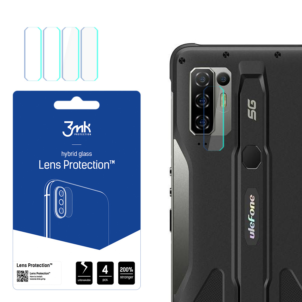 Ulefone Armor 10 5G – 3mk Lens Protection kaamera objektiivi kaitse