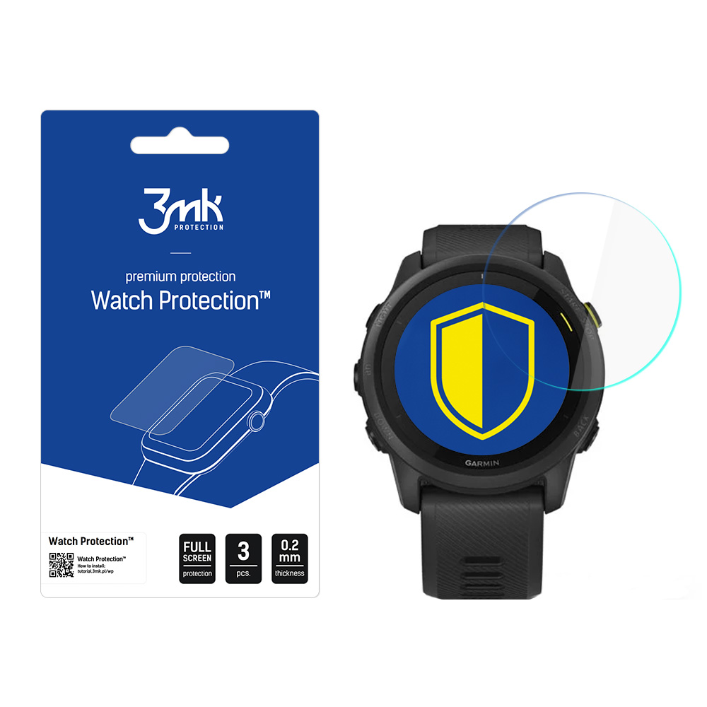 Garmin Forerunner 745 – 3mk Watch Protection FlexibleGlass nutikella ekraanikaitse