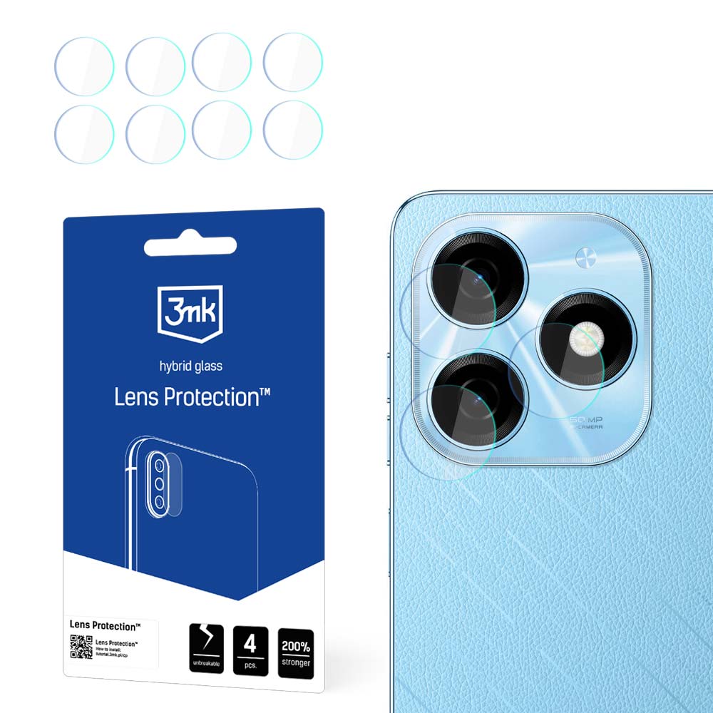 Camera Cover 3mk Lens Protection jaoks Tecno Spark 20