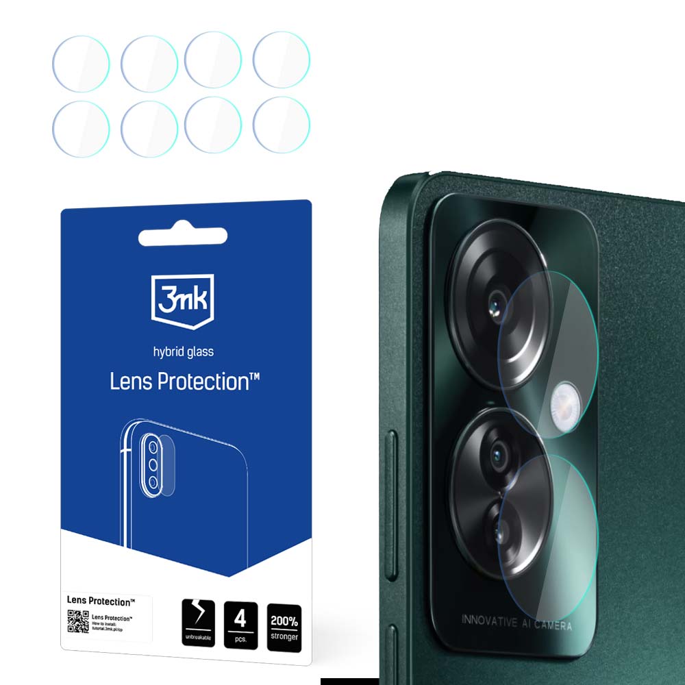 Camera Cover 3mk Lens Protection jaoks Oppo Reno 11 F