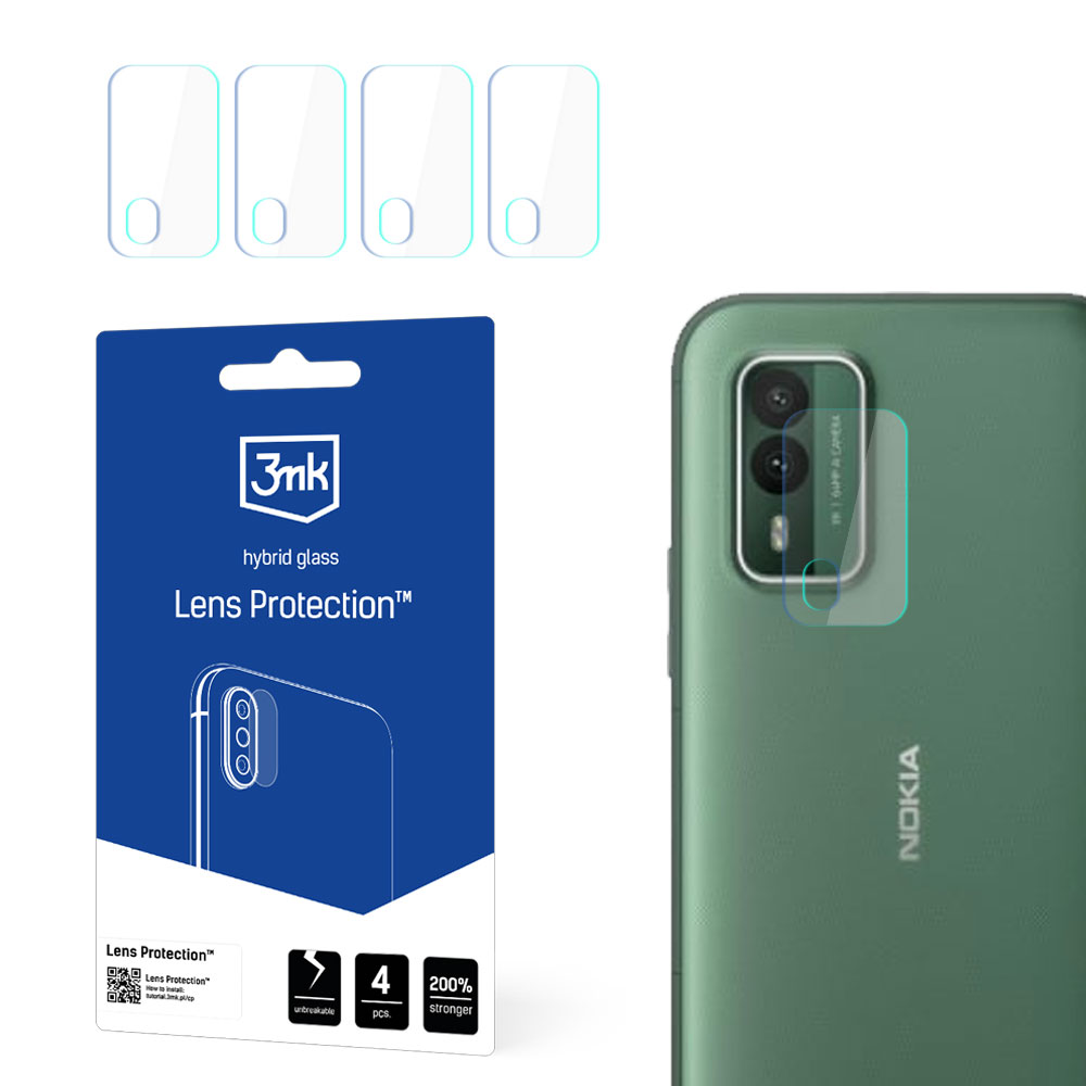 3mk Lens Protection™ hybrid camera glass jaoks Nokia XR21