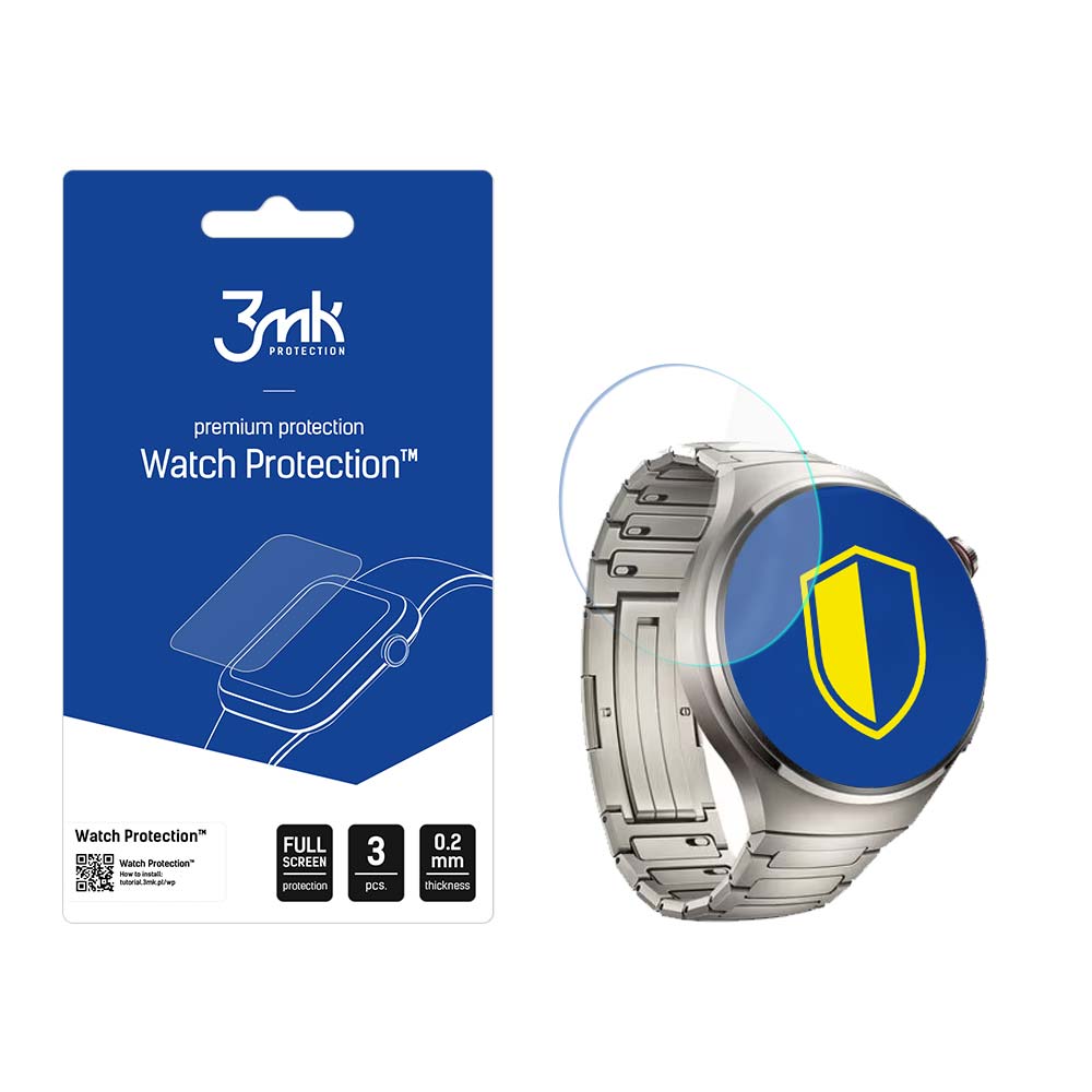 Huawei Watch 4 Pro – 3mk Watch Protection ARC nutikella ekraanikaitse