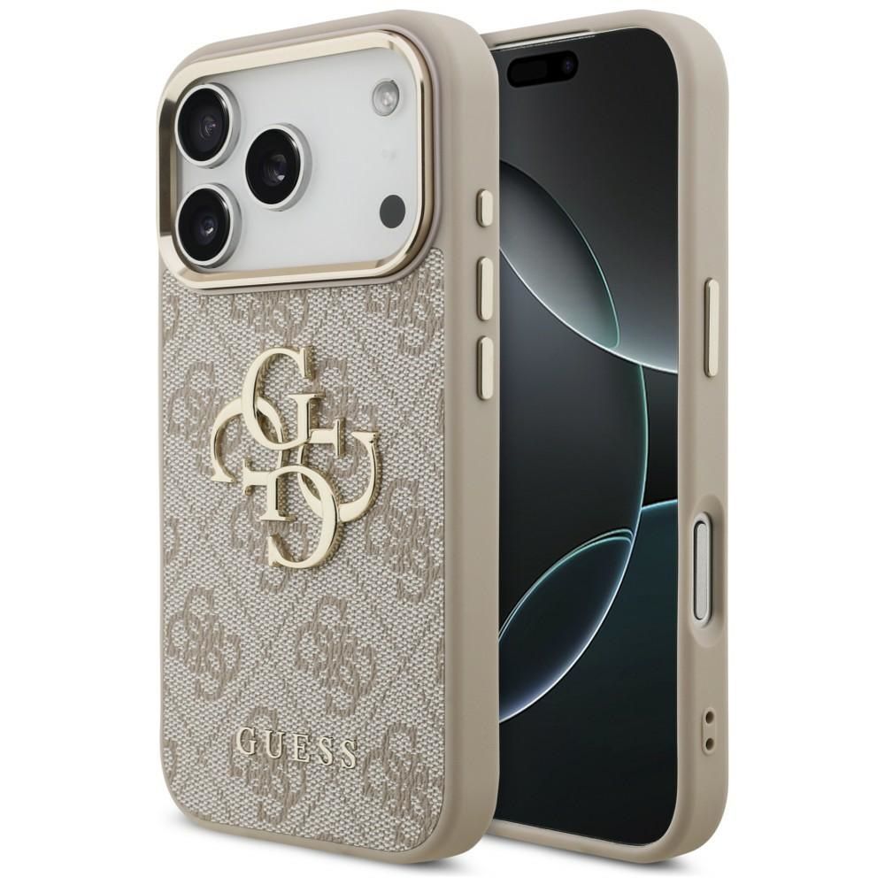 GUESS GUE005597 (4G PU Big Logo) kaitseümbris seadmele iPhone 18 Pro Max / 17 Pro Max, värv: roosa