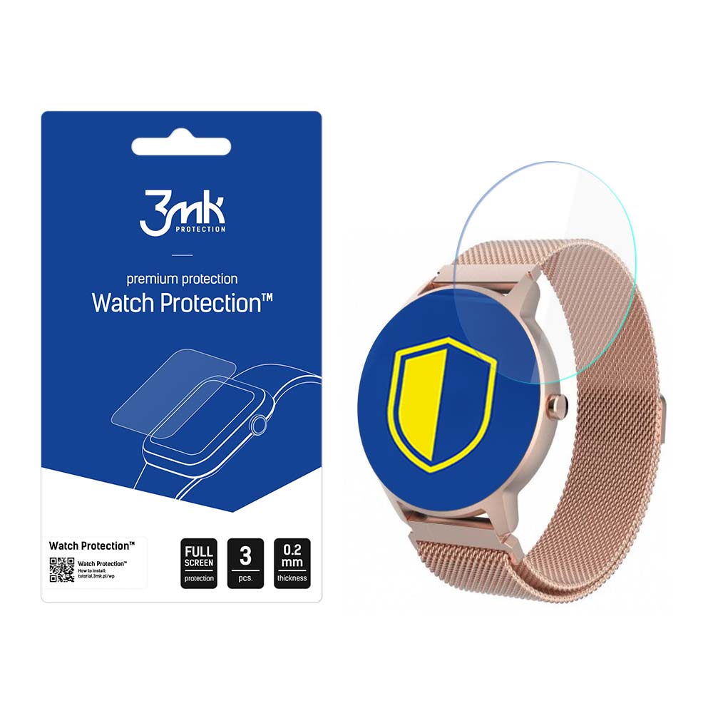 Forever Forevive 2 Slim SB-325 – 3mk Watch Protection FlexibleGlass nutikella ekraanikaitse