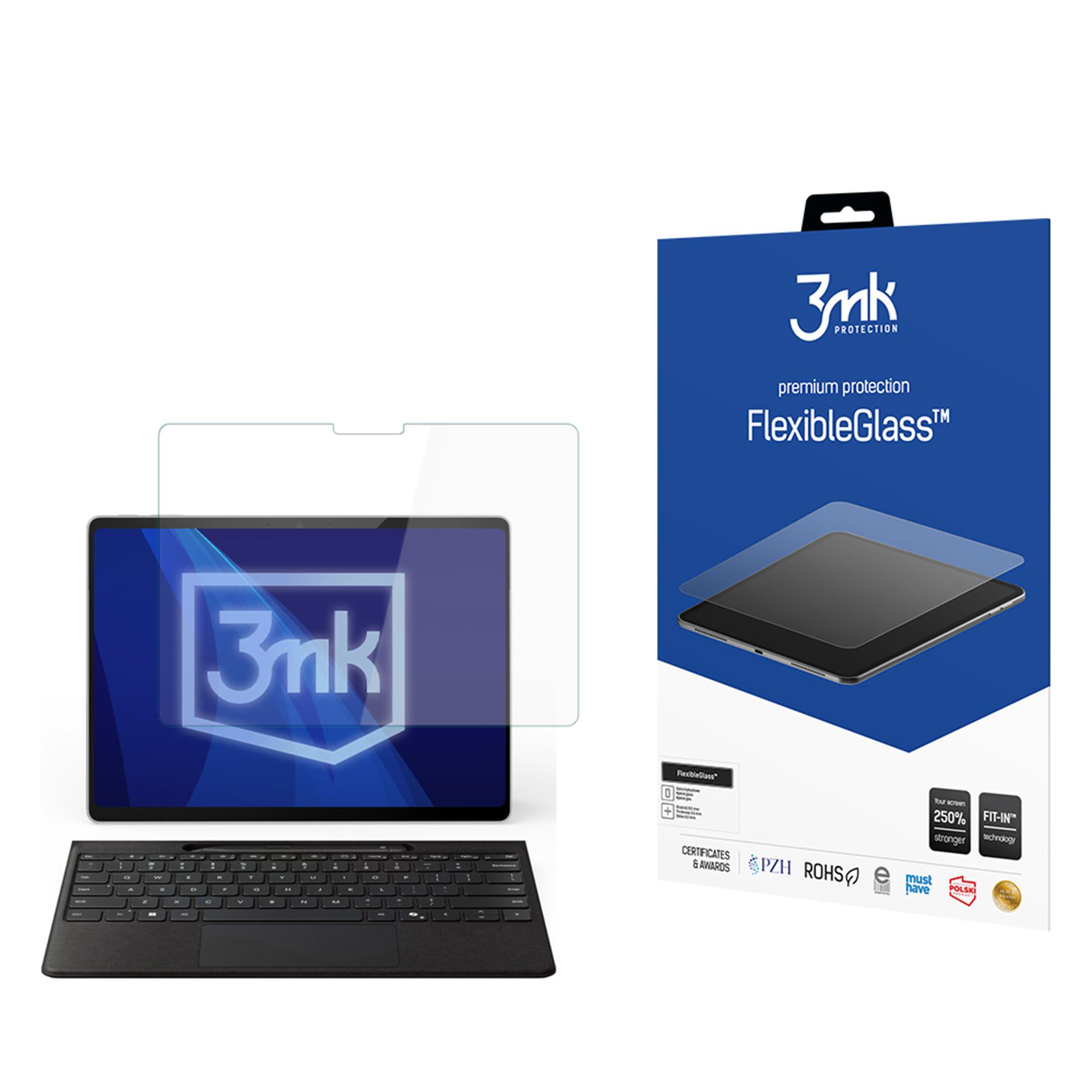Hybrid glass 3mk FlexibleGlass jaoks Microsoft Surface Pro Copilot+ PC 13"