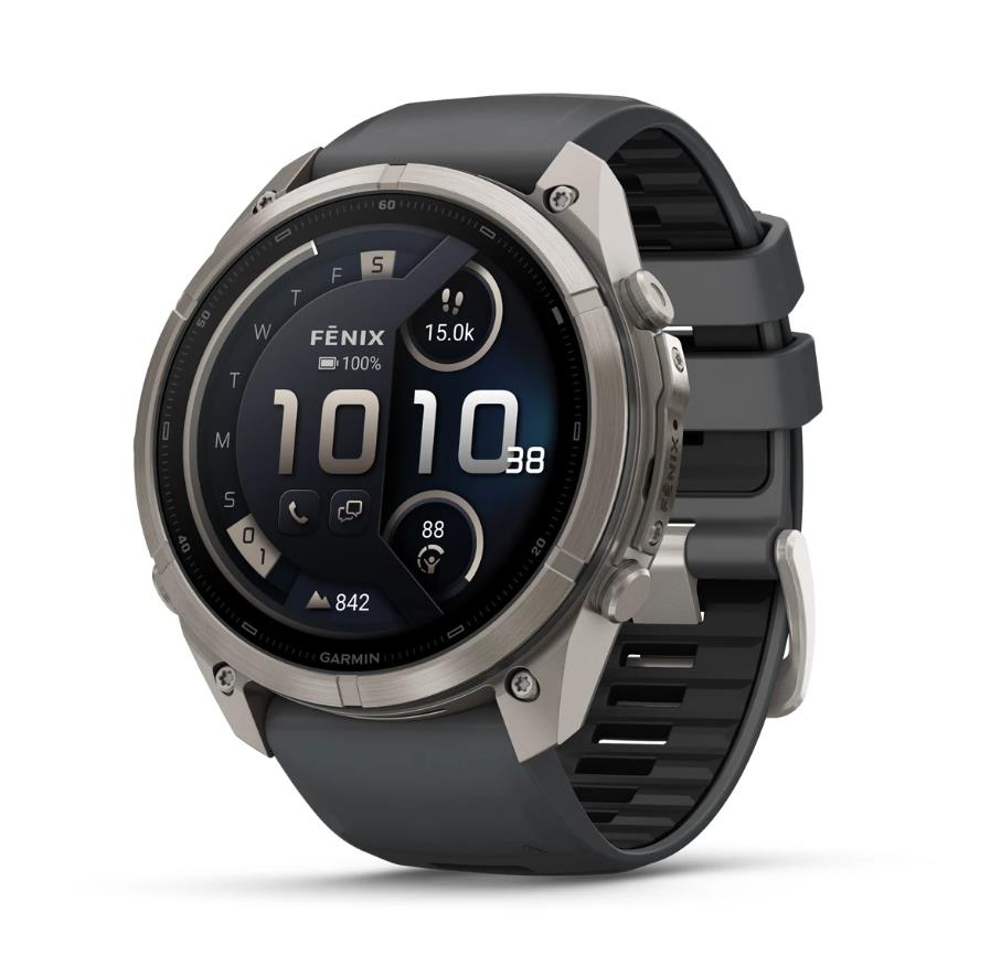 Garmin Fenix 9 Pro Solar nutikell, Titanium, 010-04338-01