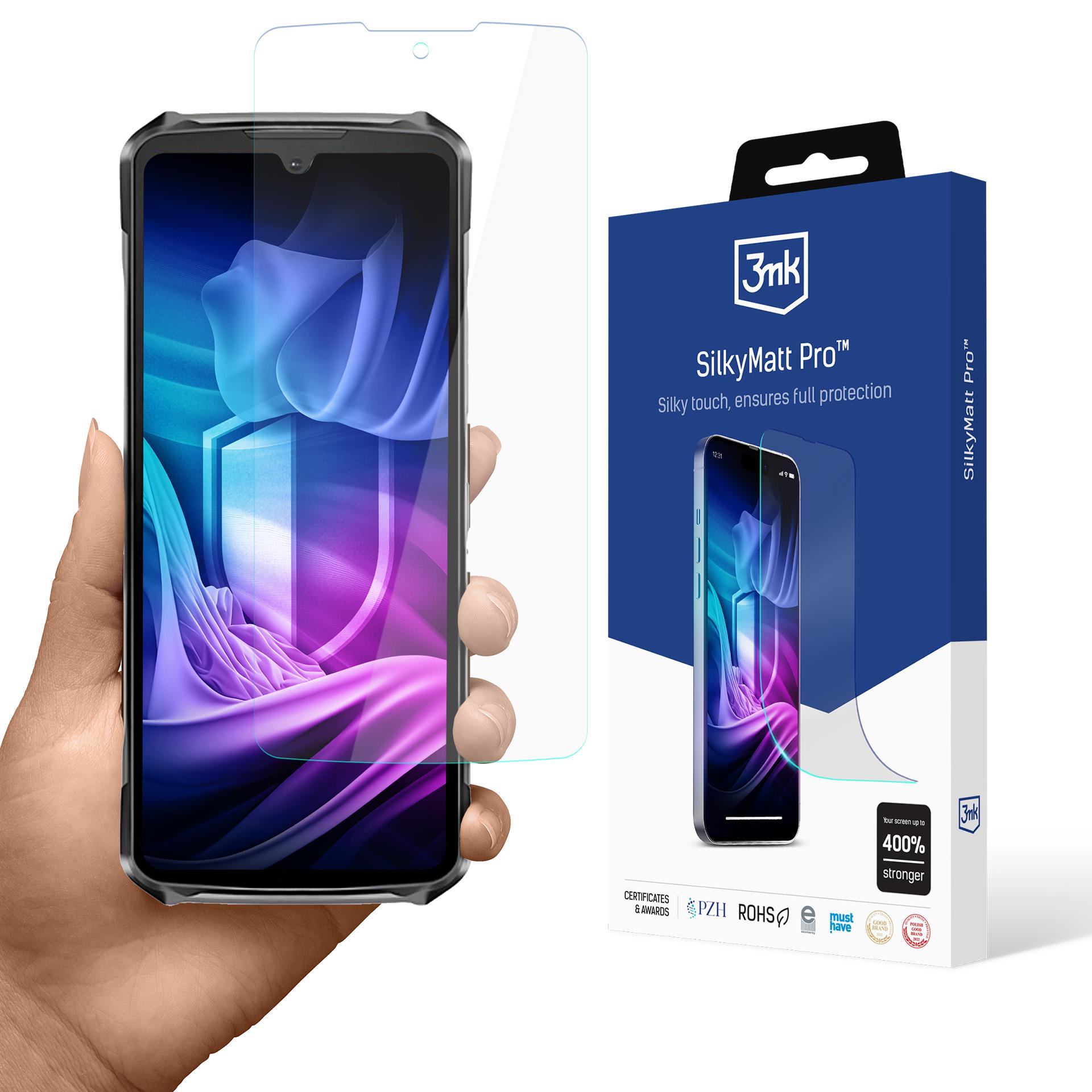 Doogee S119 – 3mk Silky Matt Pro telefoni ekraanikaitse