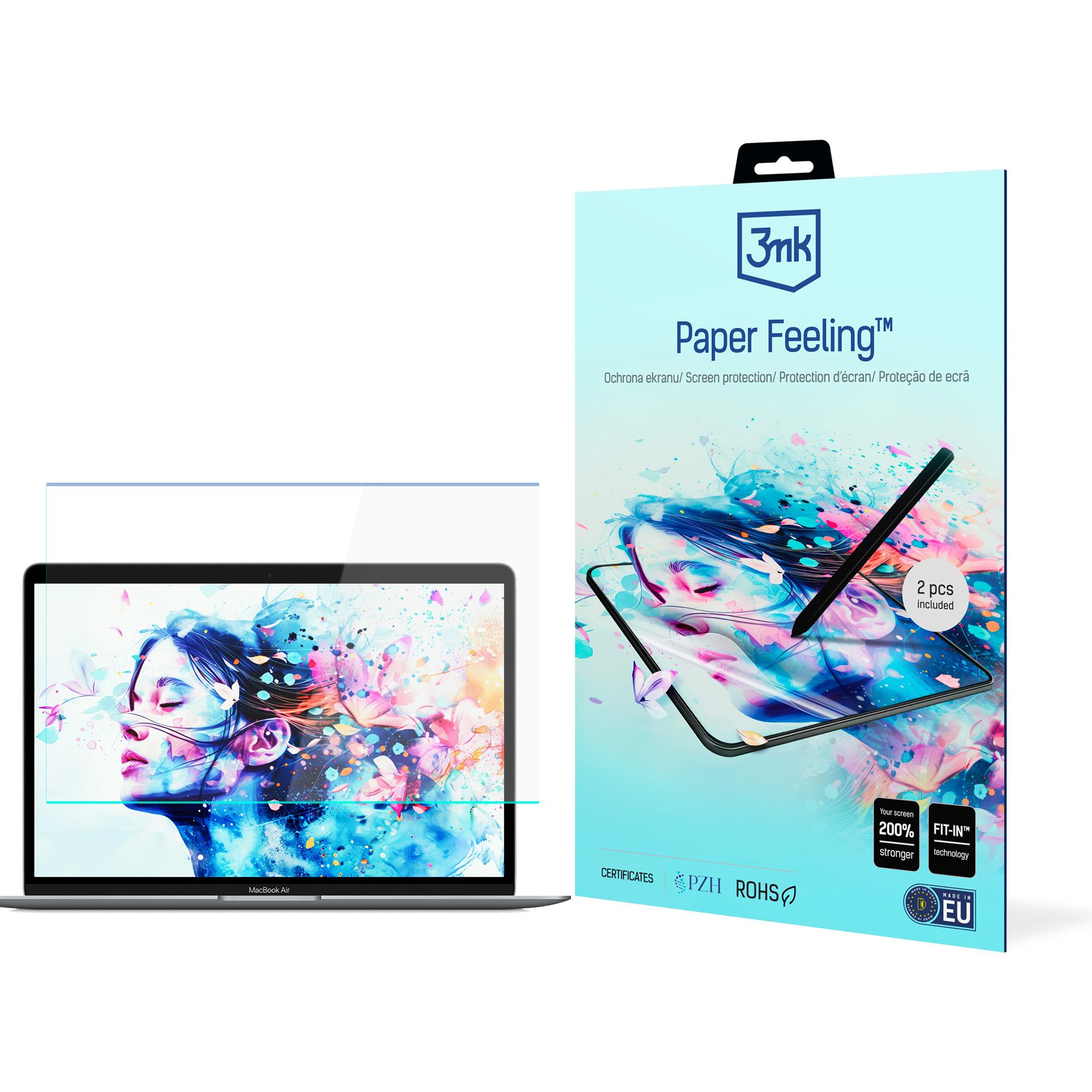 Apple MacBook Air 13'' – 3mk Paper Feeling (kuni 15") arvuti ekraanikaitse