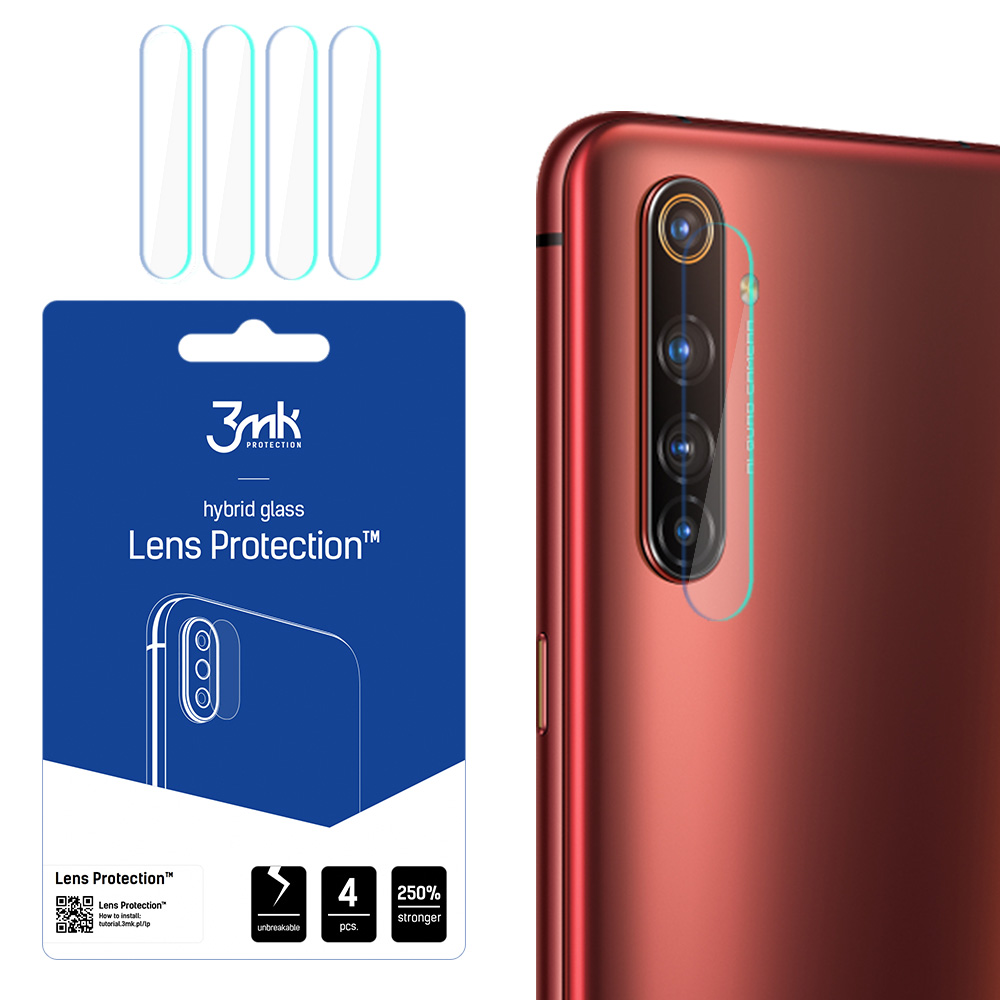 Realme X50 Pro 5G – 3mk Lens Protection kaamera objektiivi kaitse