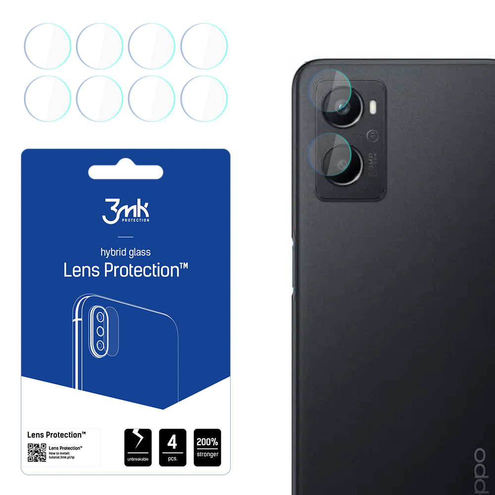 Oppo A96 4G – 3mk Lens Protection kaamera objektiivi kaitse