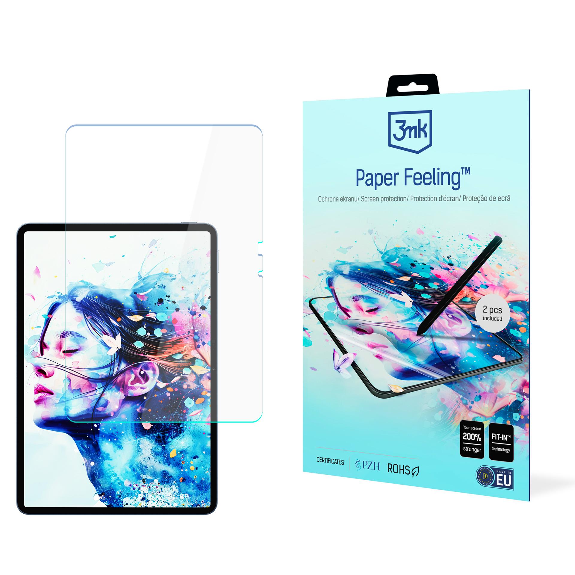 Xiaomi Pad 8/ Pad 8 Pro – 3mk Paper Feeling (kuni 13") tahvelarvuti ekraanikaitse