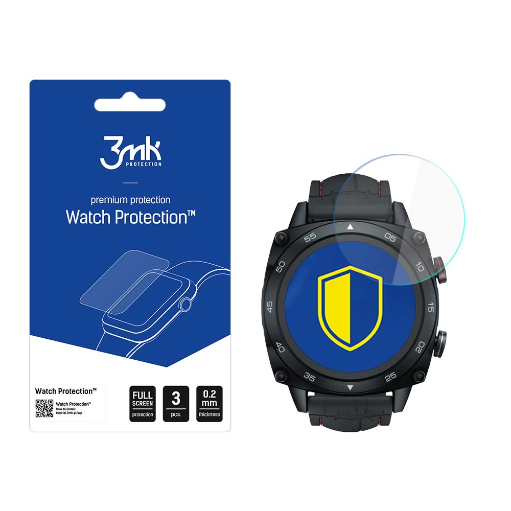 Cubot C3 – 3mk Watch Protection FlexibleGlass nutikella ekraanikaitse