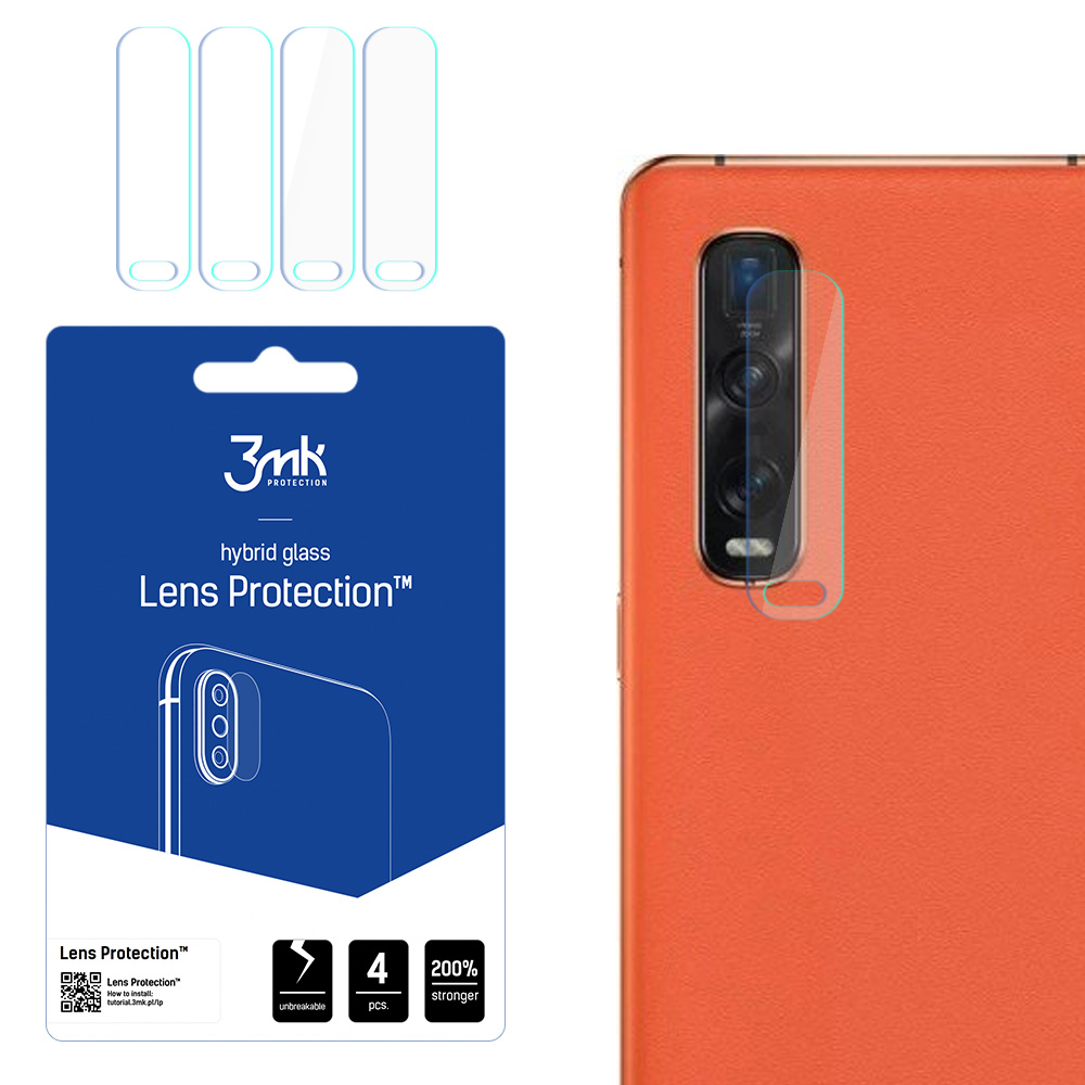 Oppo Find X2 Pro – 3mk Lens Protection kaamera objektiivi kaitse