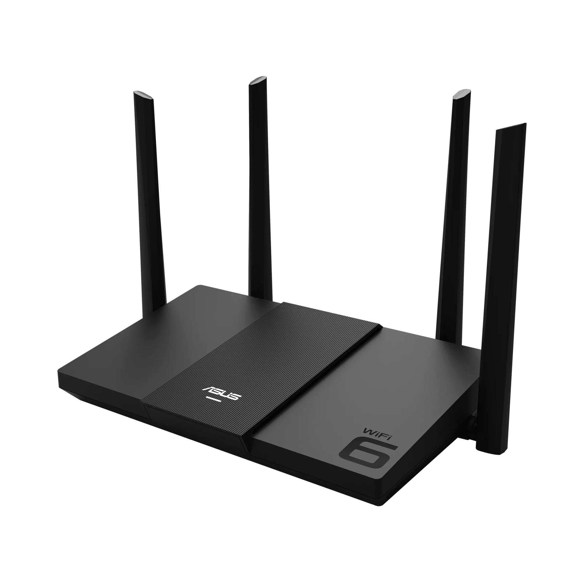 ASUS RT-AX3000E juhtmevaba ruuter, Wi-Fi 6 (802.11ax), 3000 Mbit/s, Ethernet WAN, RJ-45, 3 LAN-porti