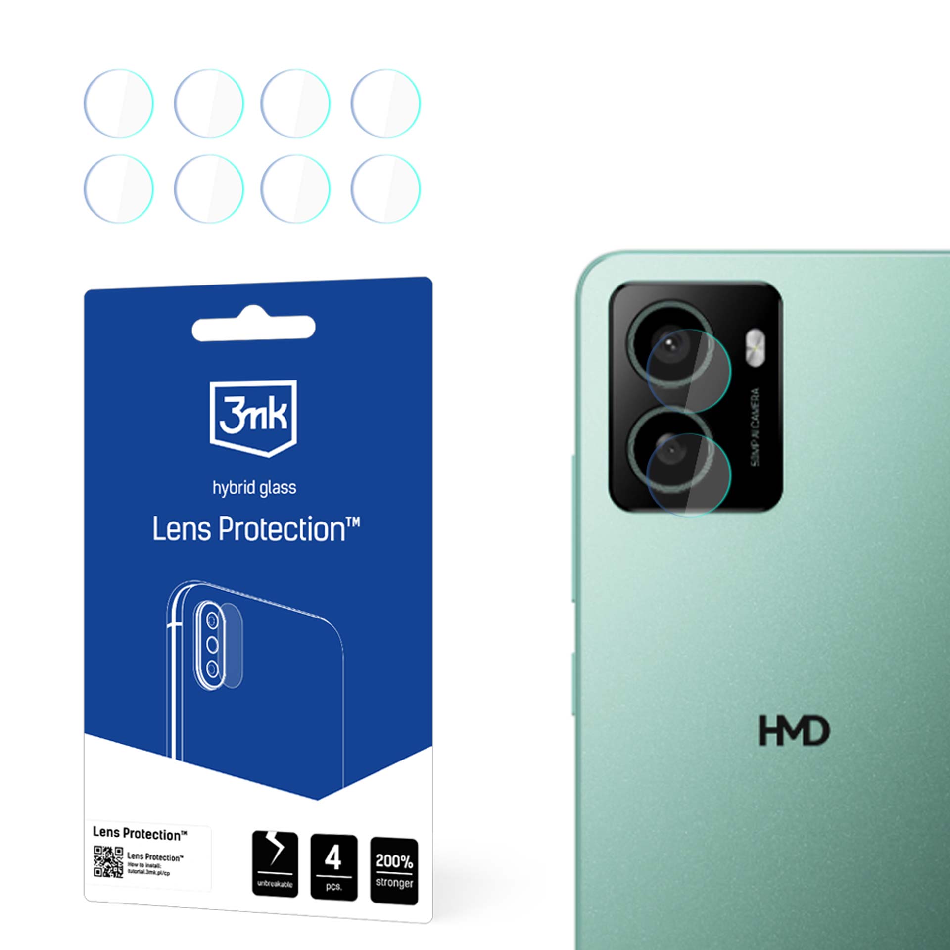 HMD Pulse+ – 3mk Lens Protection kaamera objektiivi kaitse