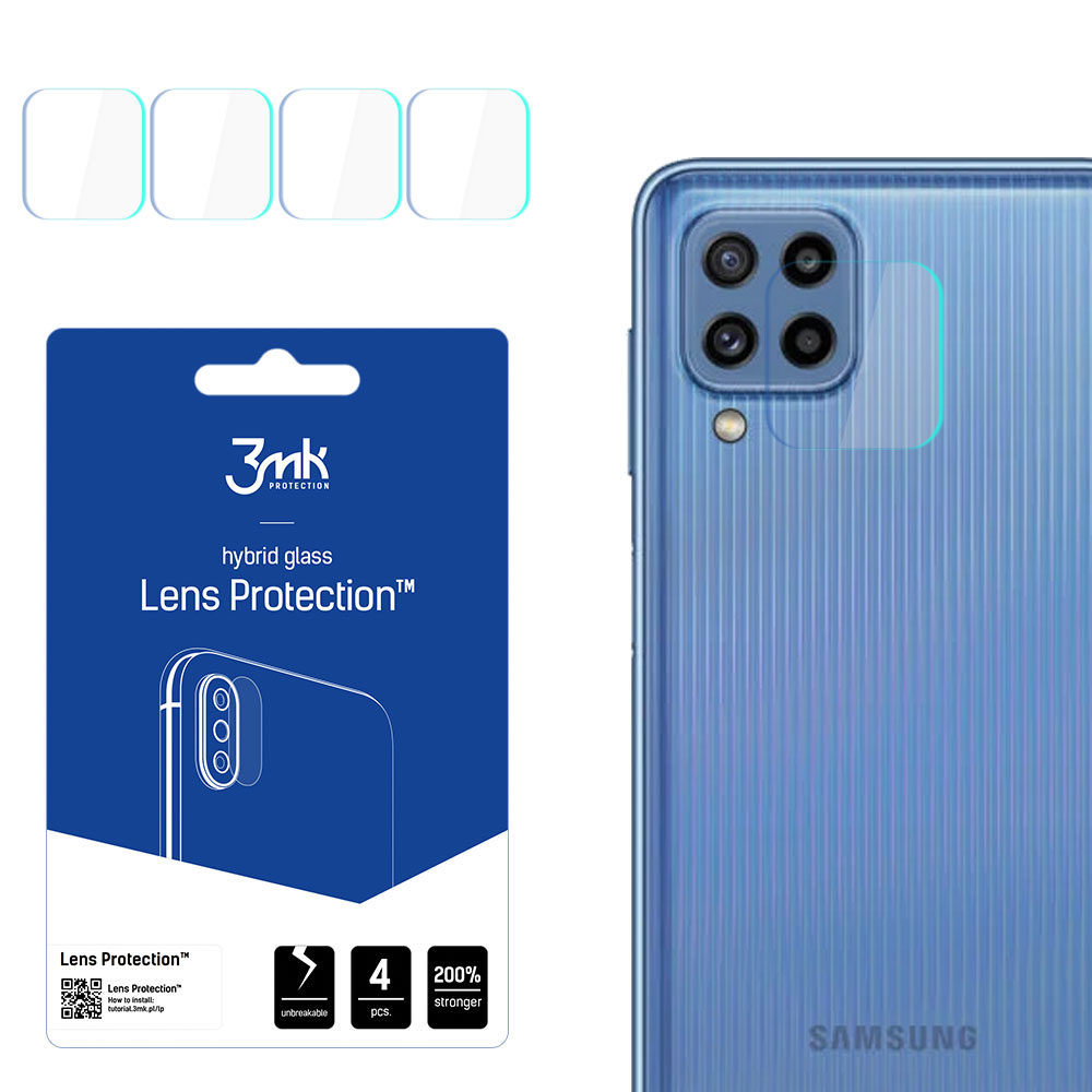 Samsung Galaxy M32 5G – 3mk Lens Protection kaamera objektiivi kaitse
