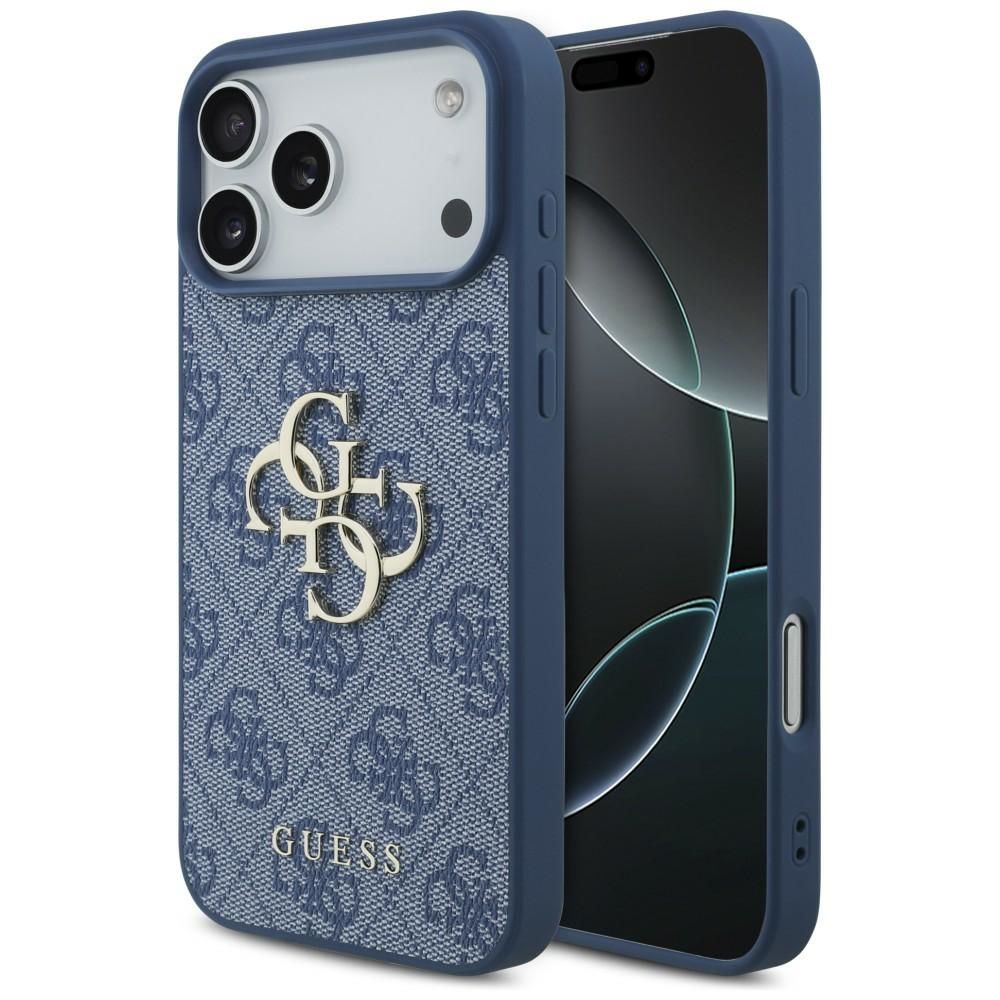 GUESS ümbris mudelile IPHONE 18 Pro Max/17 Pro Max (4G Big Logo) (värv: sinine)