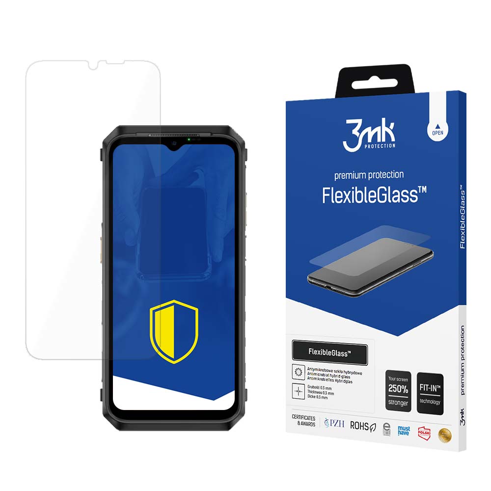 3mk FlexibleGlass™ Hübriidklaas jaoks Ulefone Power Armor 19