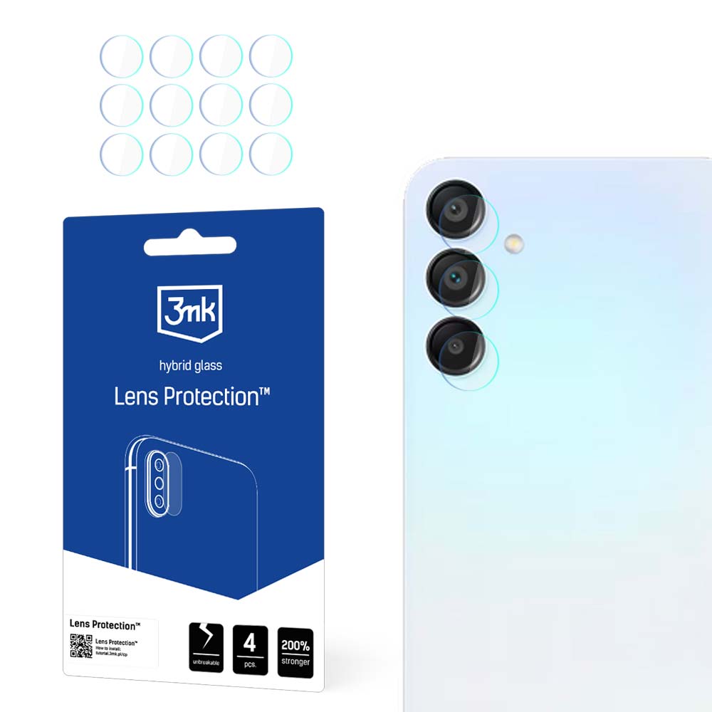3mk Lens Protection™ hybrid camera glass jaoks Samsung Galaxy A15 5G
