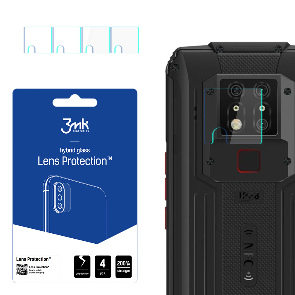 Oukitel WP7 – 3mk Lens Protection kaamera objektiivi kaitse