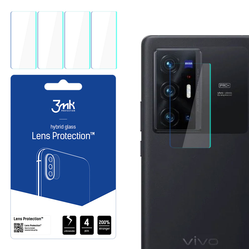 Vivo X70 Pro – 3mk Lens Protection kaamera objektiivi kaitse