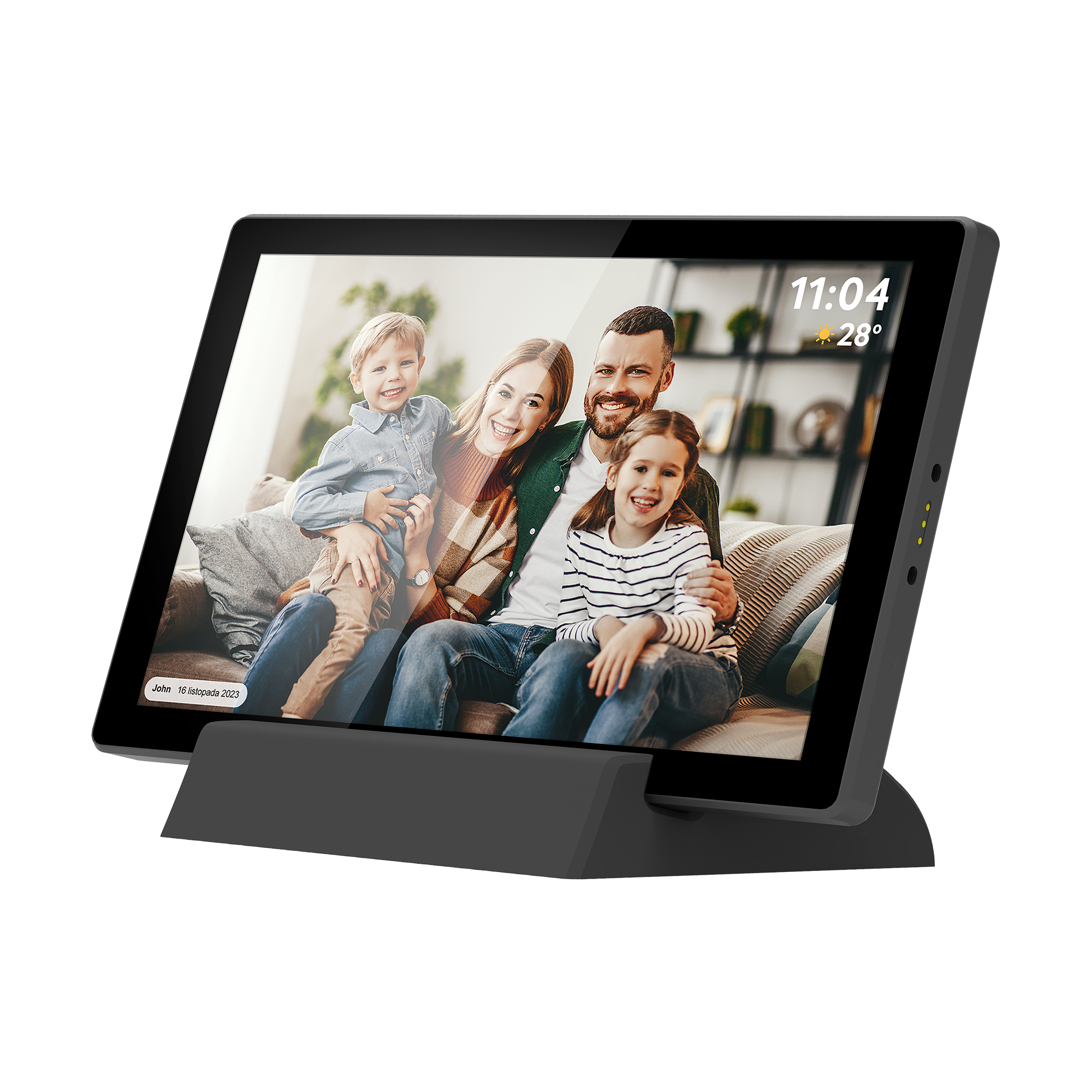Kruger&Matz FRAMEO Wi-Fi 10,1-tolline digitaalne pildiraam sisseehitatud akuga